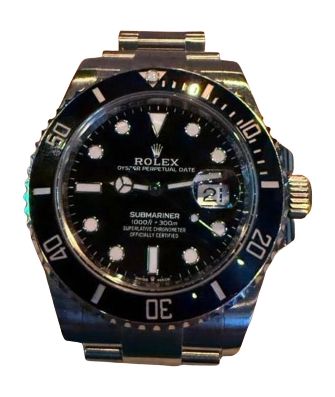 ROLEX Черные часы, фото 1