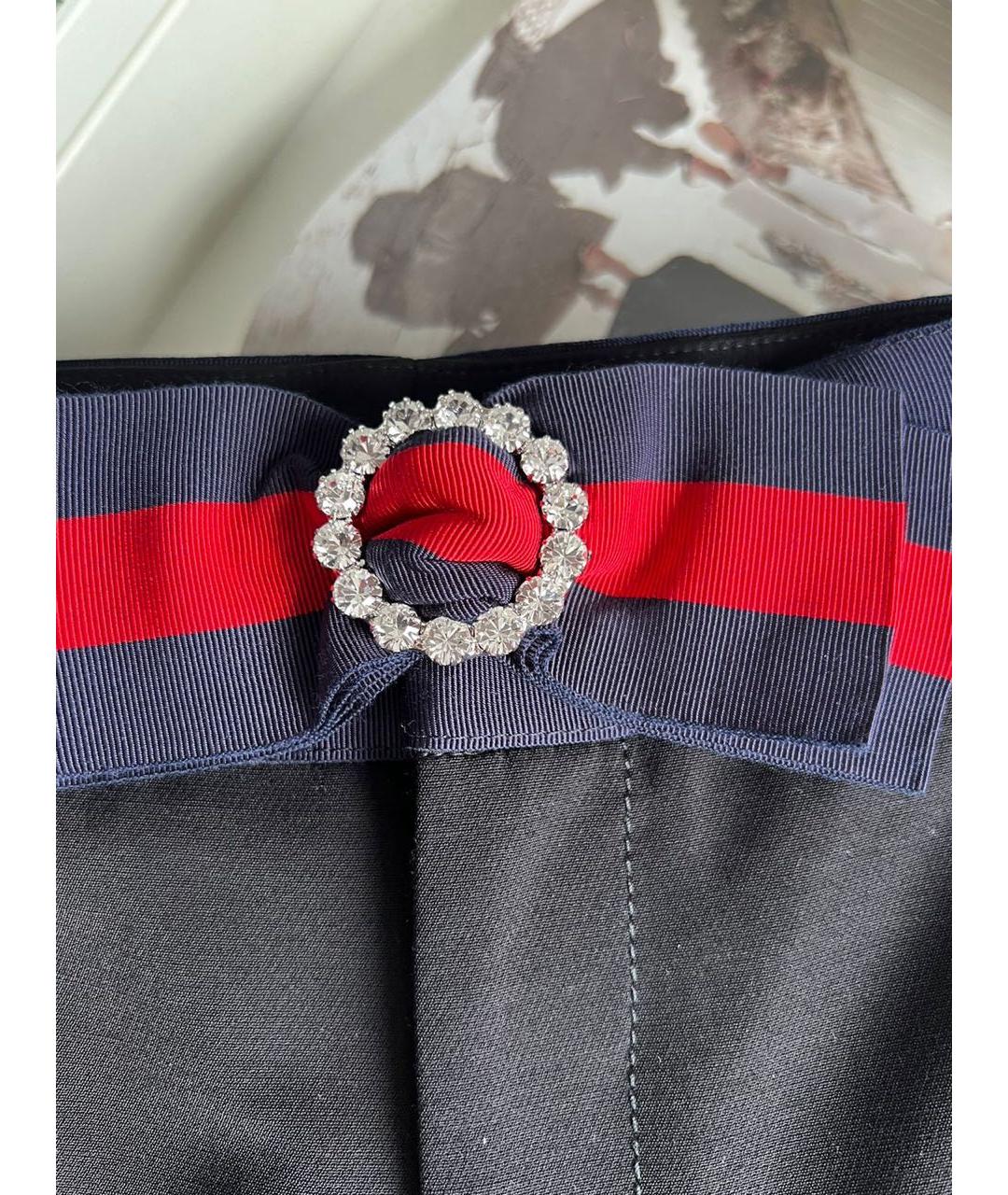 GUCCI Черные прямые брюки, фото 5