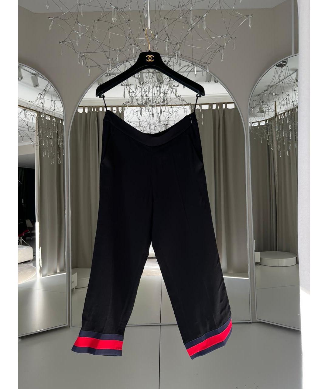 GUCCI Черные прямые брюки, фото 9