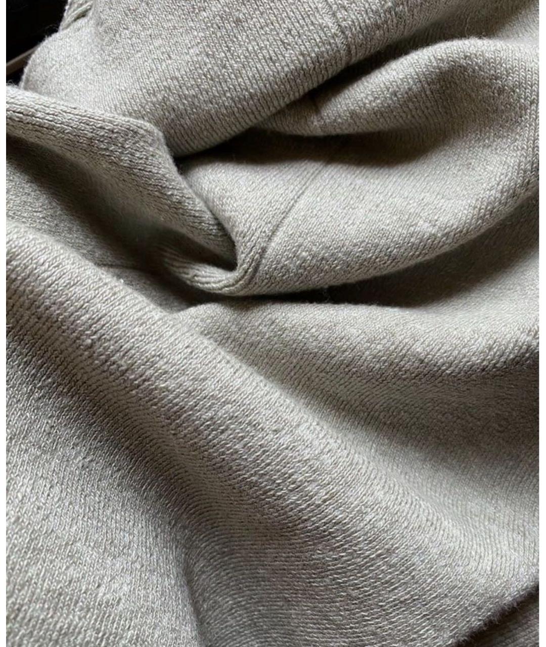 JACQUEMUS Бежевое льняное повседневное платье, фото 4