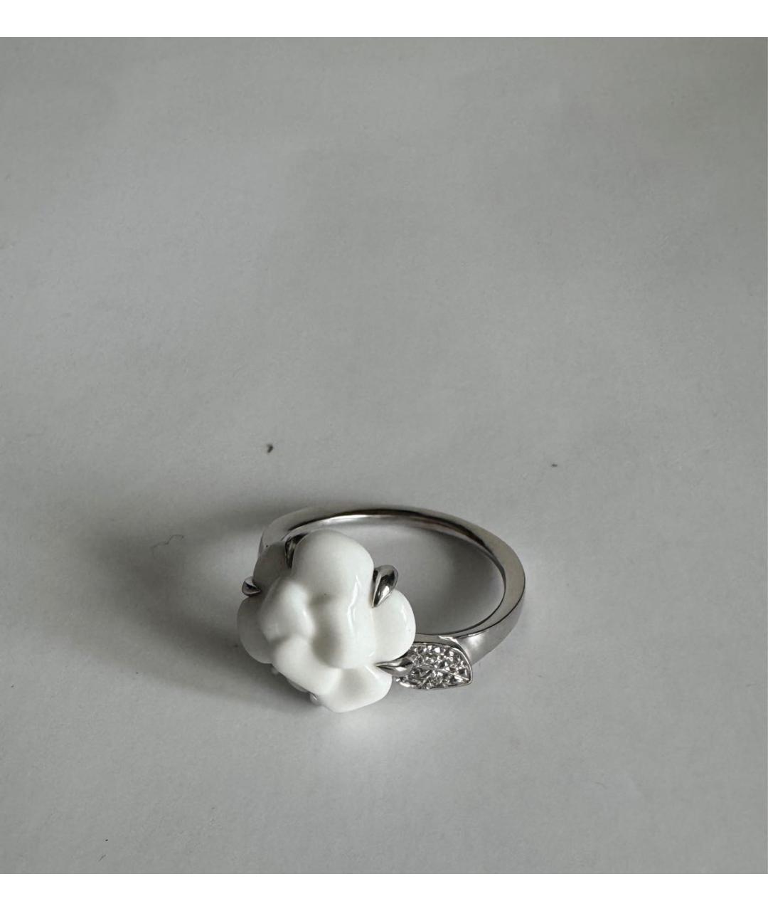 CHANEL Серебряное кольцо из белого золота, фото 3