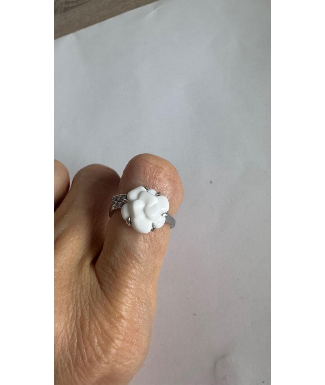 CHANEL Серебряное кольцо из белого золота, фото 6