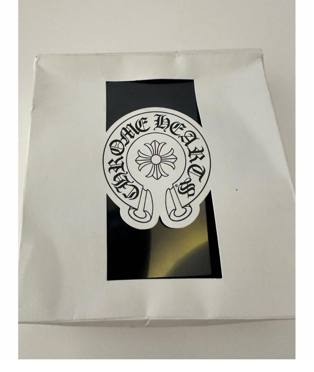 CHROME HEARTS Черные хлопко-эластановые леггинсы и велосипедки, фото 5