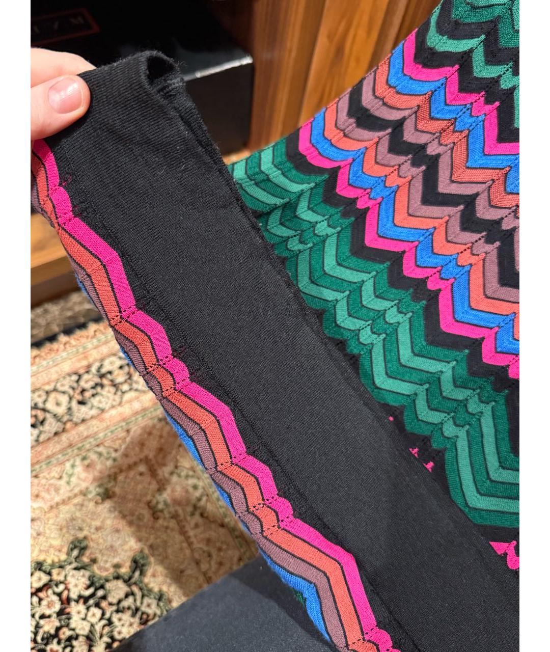M MISSONI Фиолетовый шерстяной сарафан, фото 3