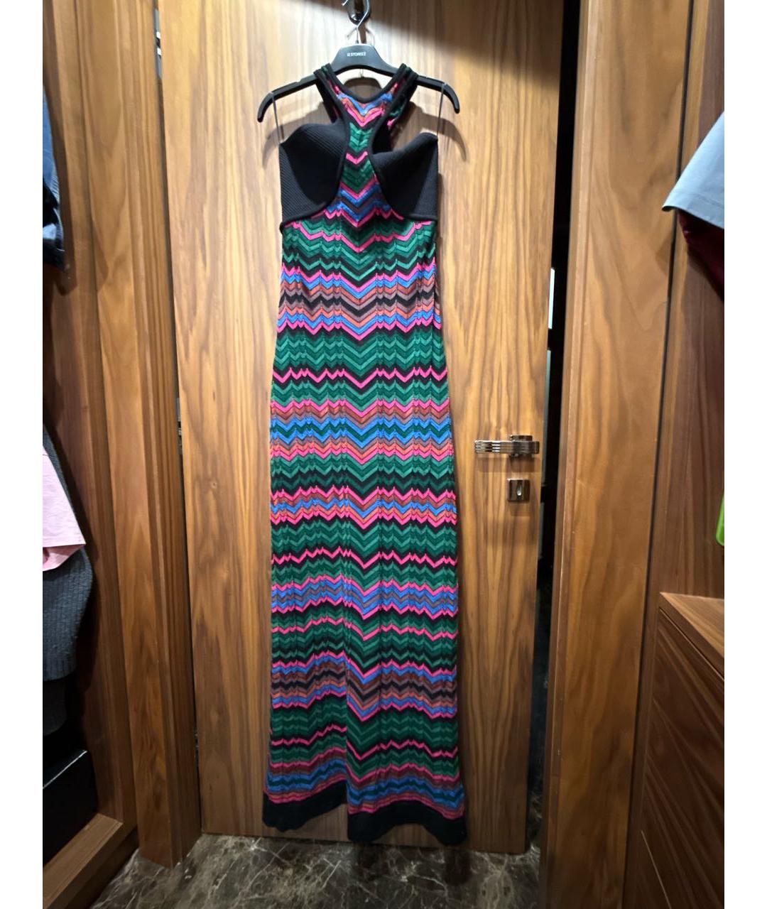 M MISSONI Фиолетовый шерстяной сарафан, фото 6