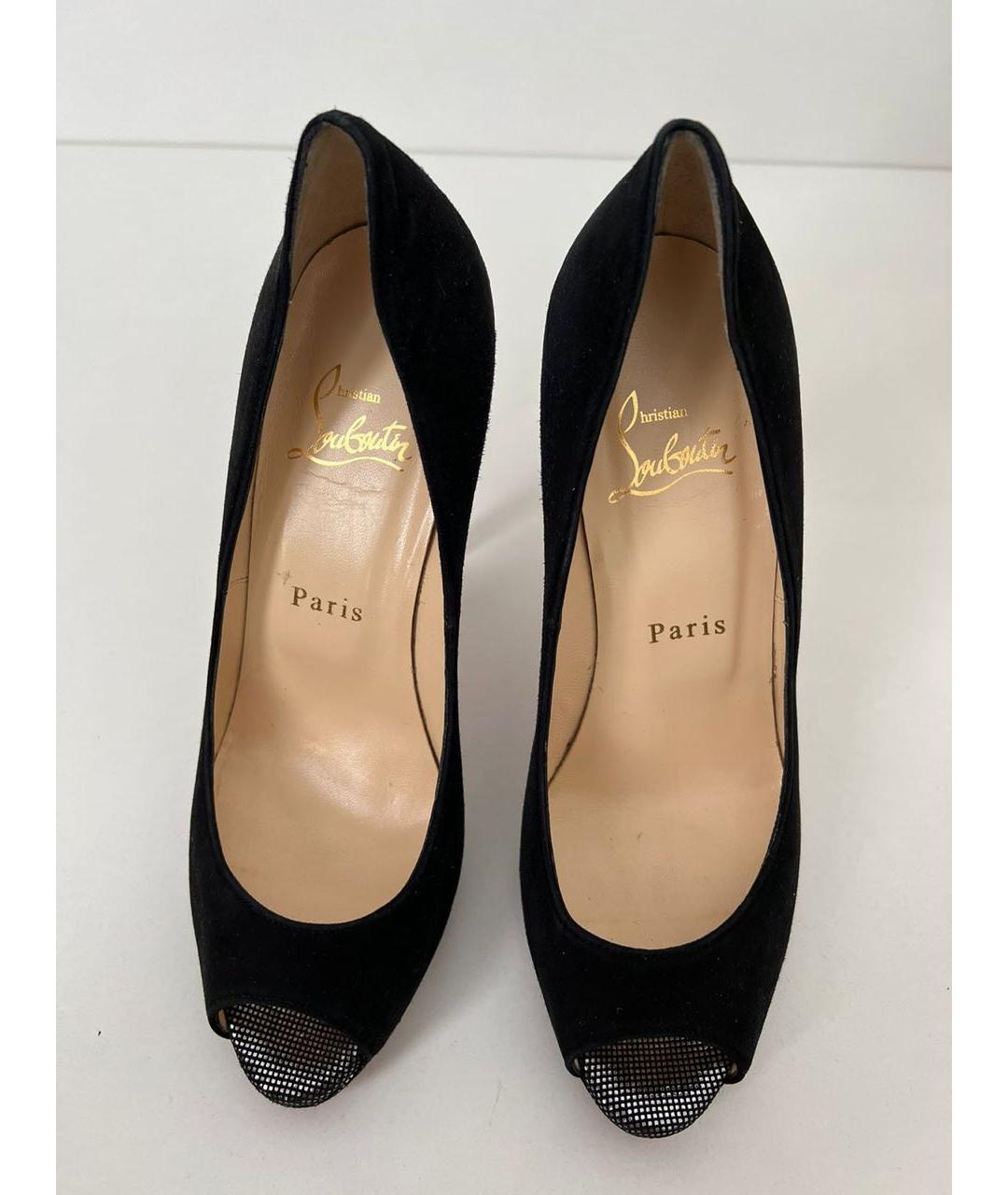 CHRISTIAN LOUBOUTIN Черные туфли, фото 3