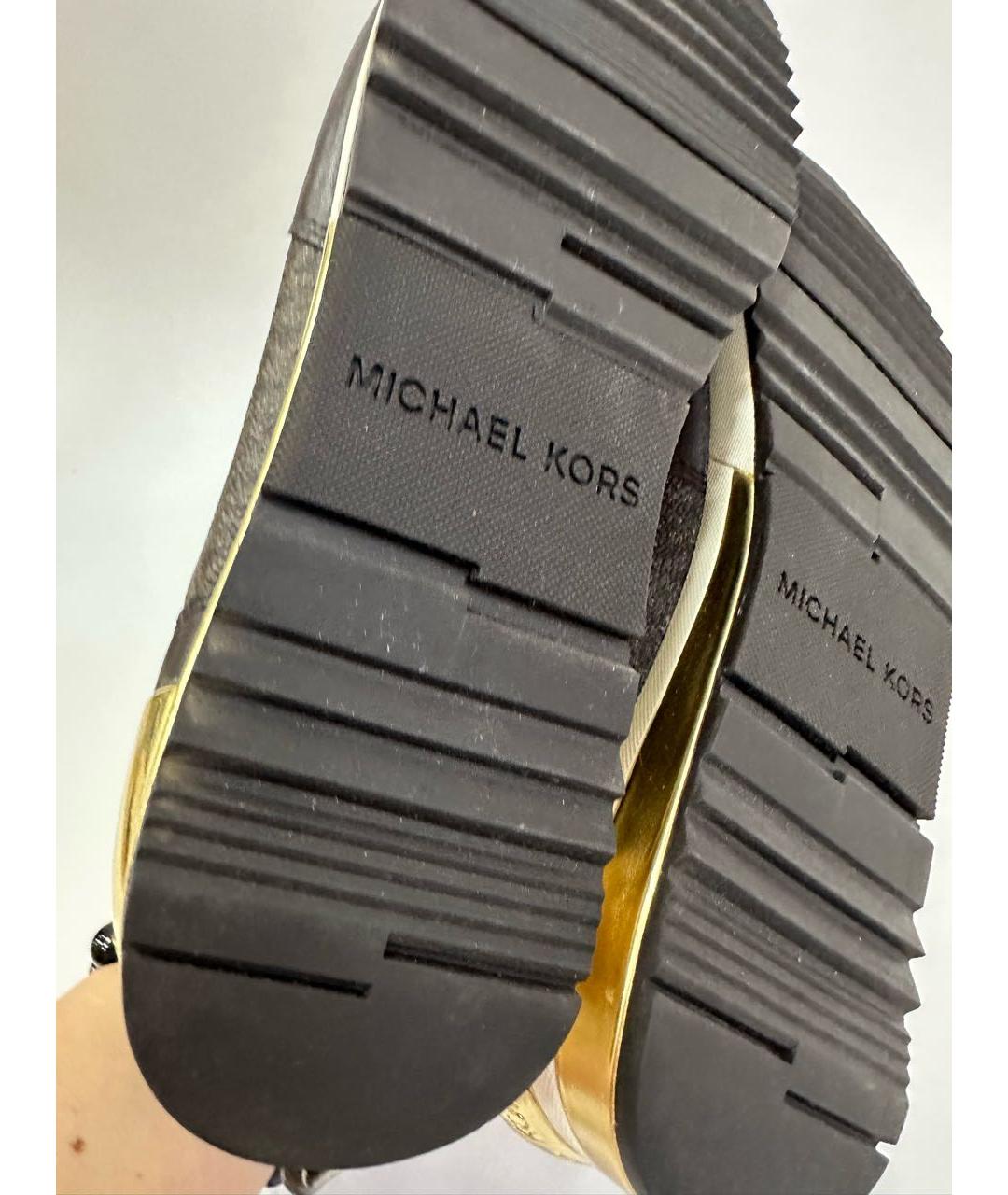 MICHAEL KORS Черные кроссовки, фото 8