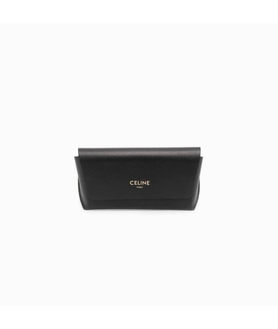 CELINE Черные пластиковые солнцезащитные очки, фото 7
