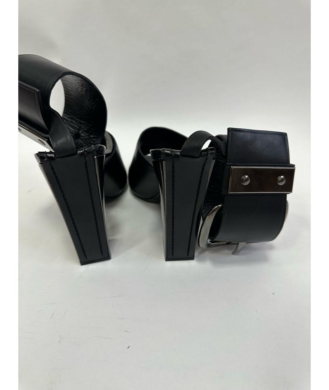 TOM FORD Черные кожаные туфли, фото 3