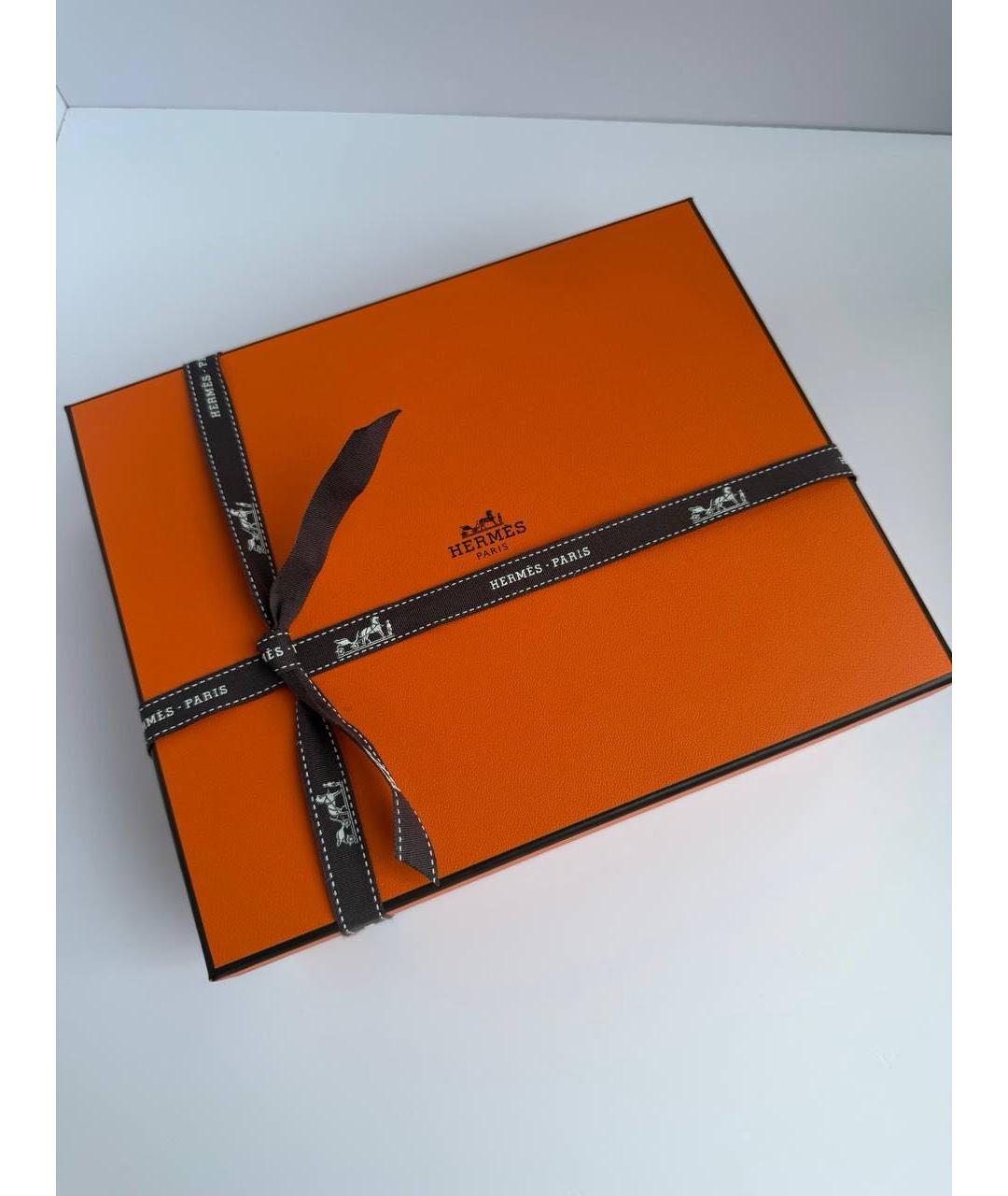 HERMES Антрацитовая кожаная сумка через плечо, фото 5