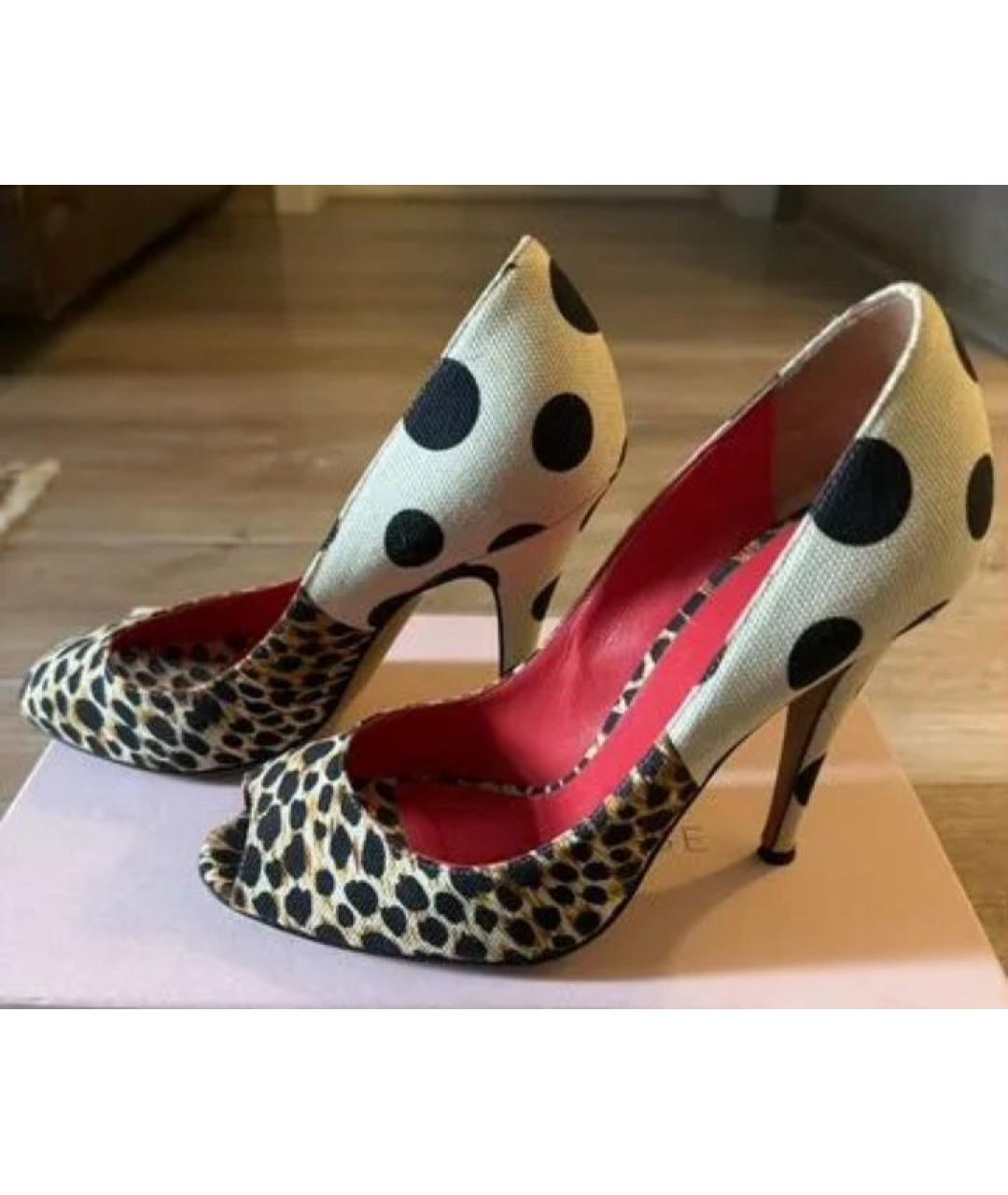 DOLCE&GABBANA Мульти туфли, фото 2