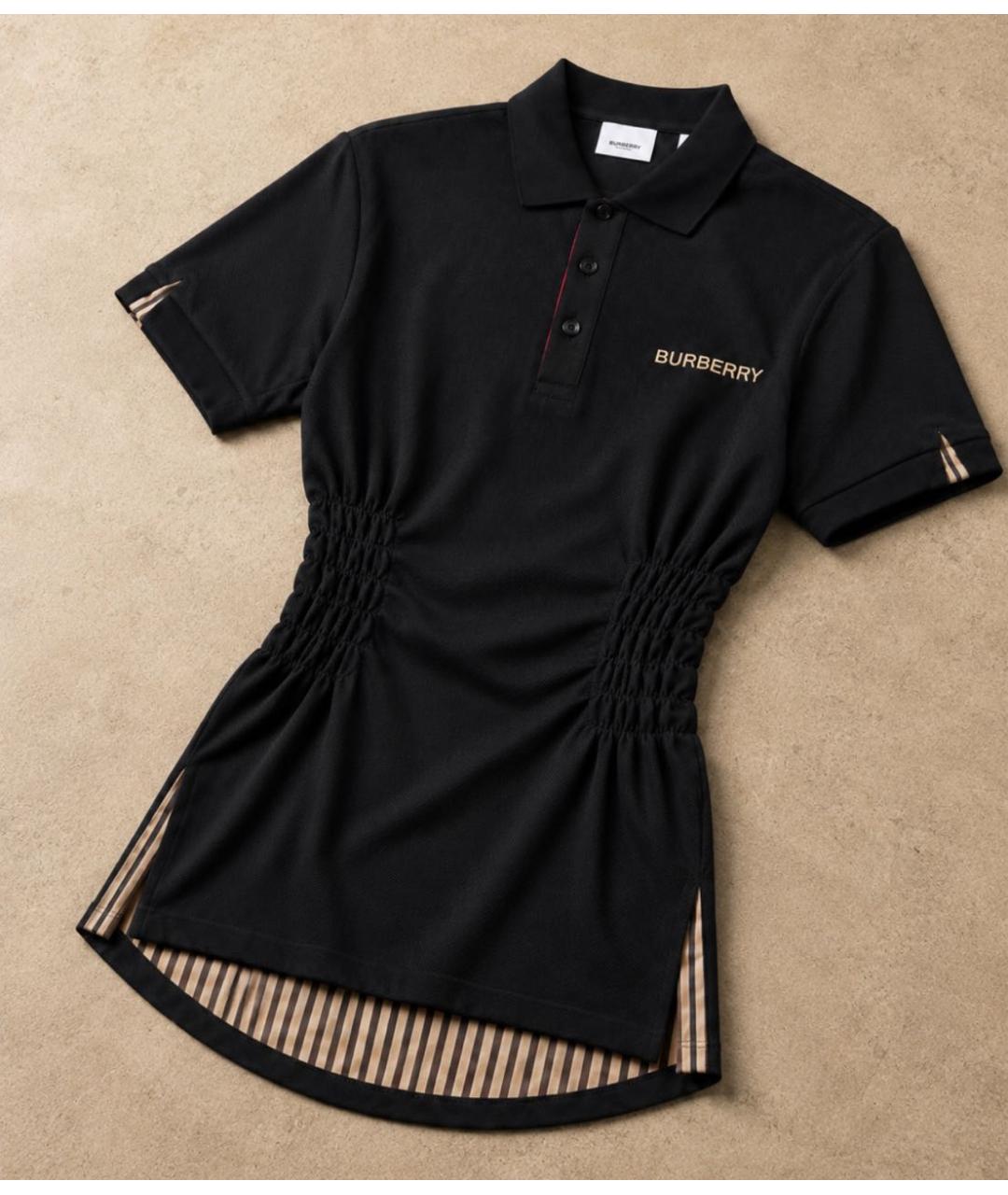 BURBERRY Черная рубашка, фото 7