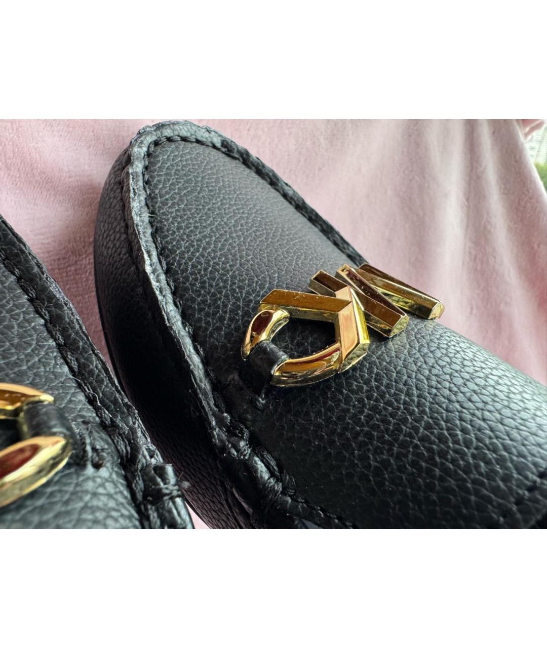 MICHAEL KORS Черные балетки из искусственной кожи, фото 4