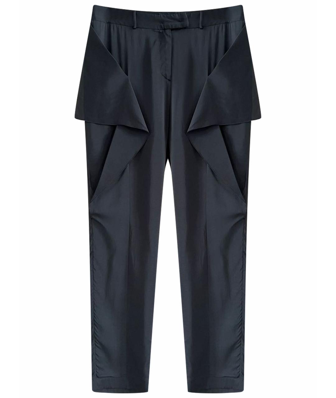 BOTTEGA VENETA Черные прямые брюки, фото 1