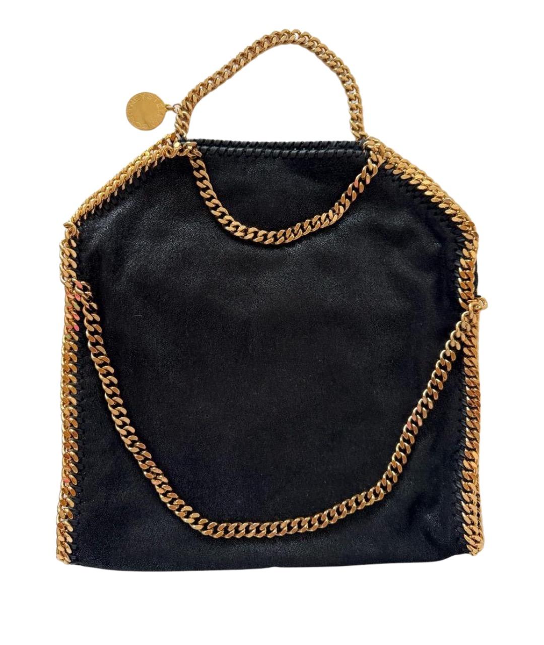 STELLA MCCARTNEY Черная сумка тоут из искусственной кожи, фото 1