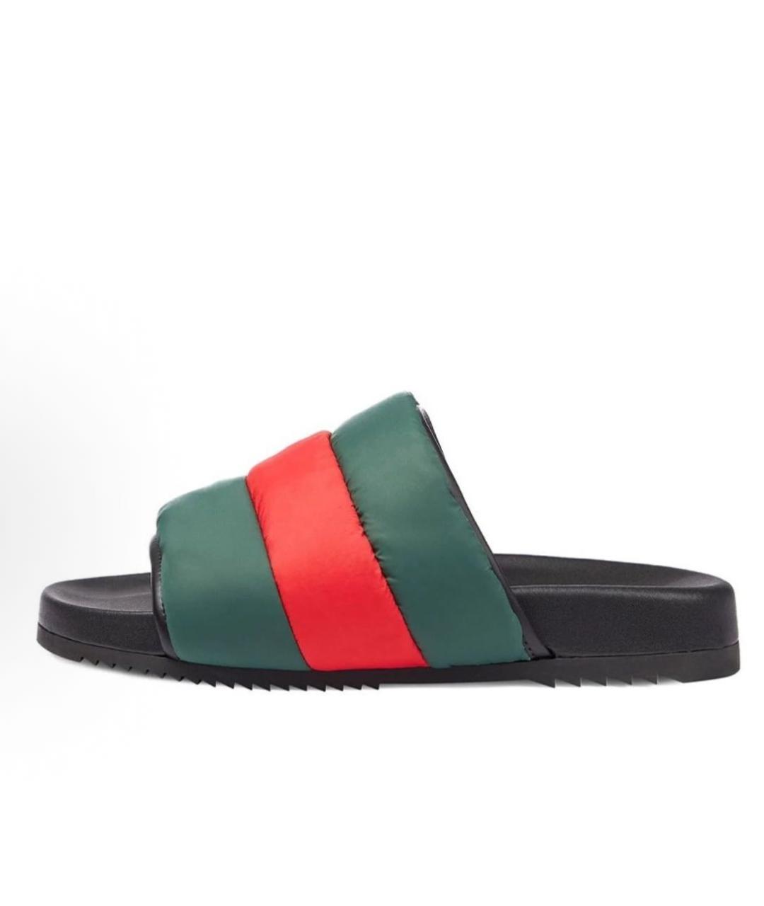 GUCCI Мульти шлепанцы, фото 8