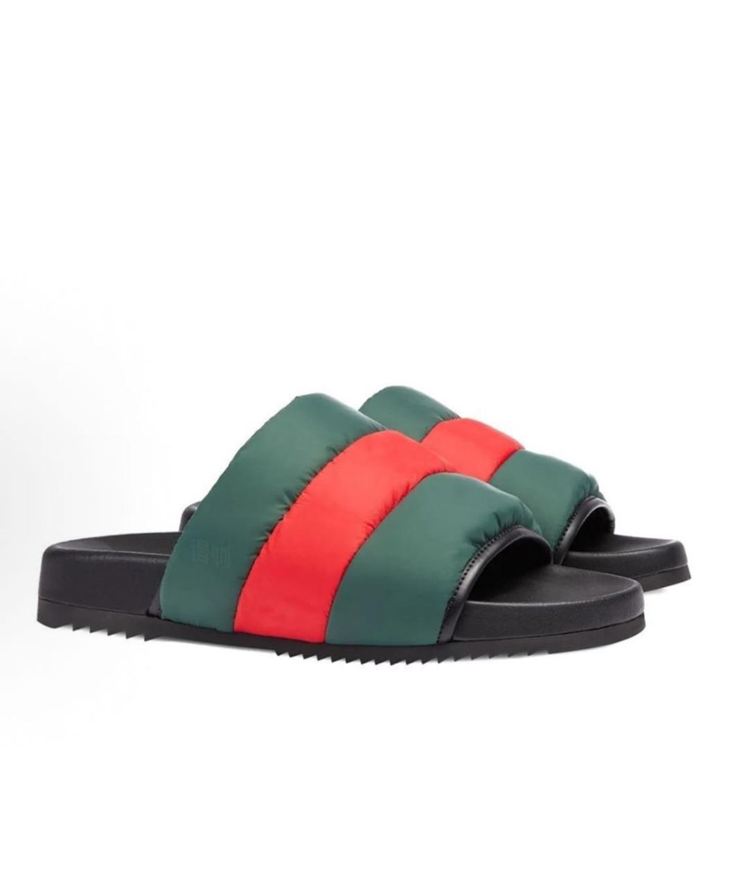 GUCCI Мульти шлепанцы, фото 2