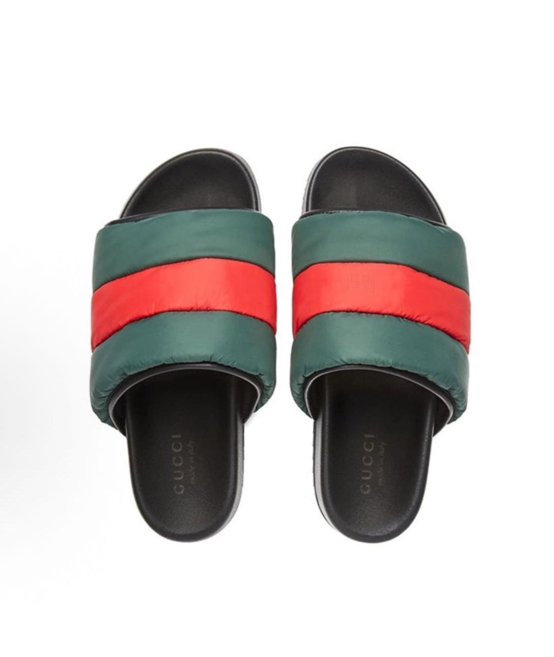 GUCCI Мульти шлепанцы, фото 3