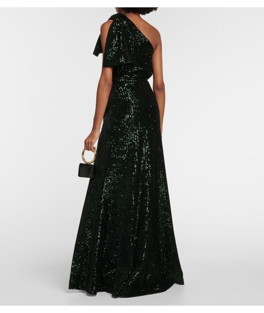 ELIE SAAB Зеленое шелковое вечернее платье, фото 2