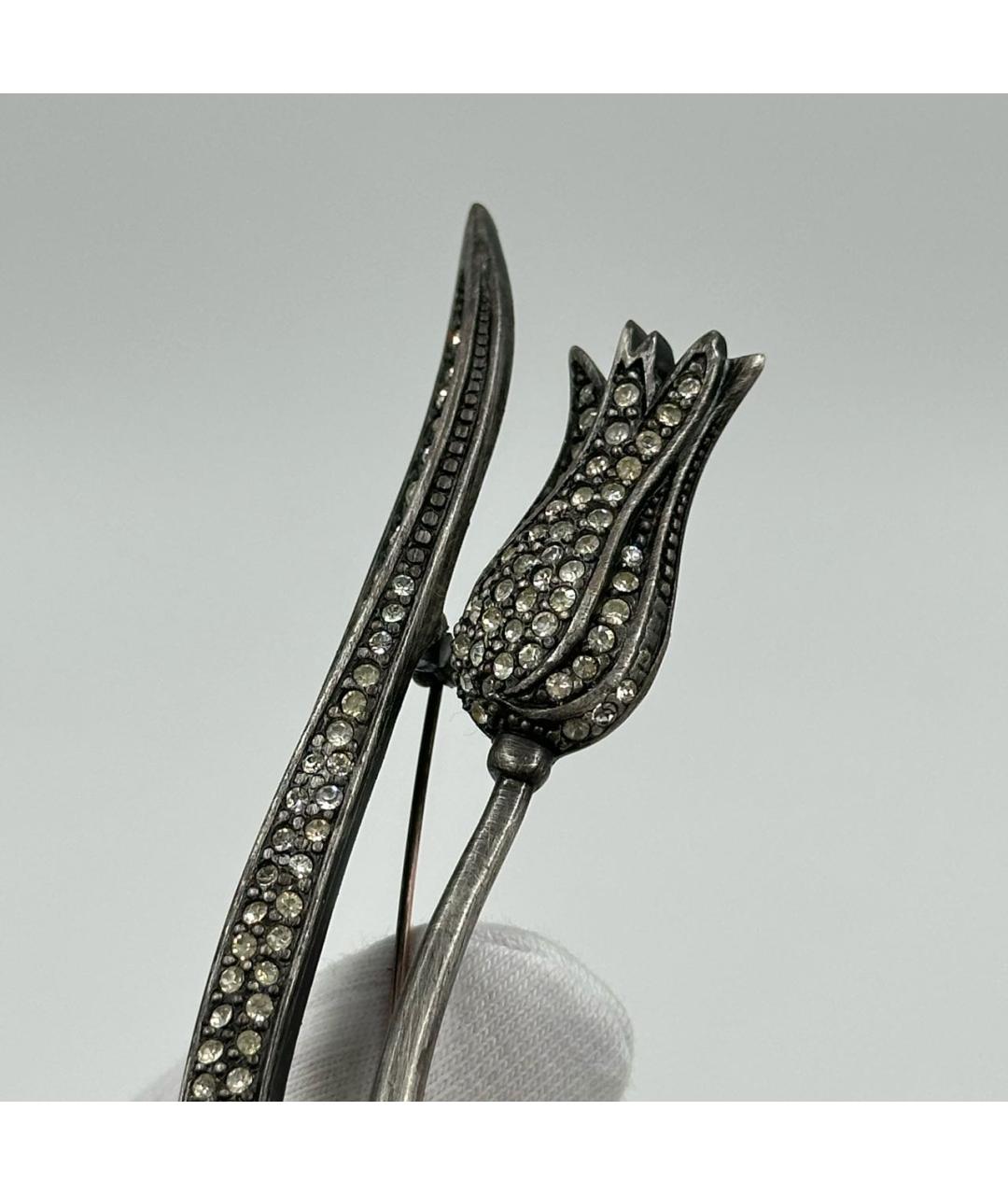 CHRISTIAN DIOR Черная булавка / брошь, фото 4