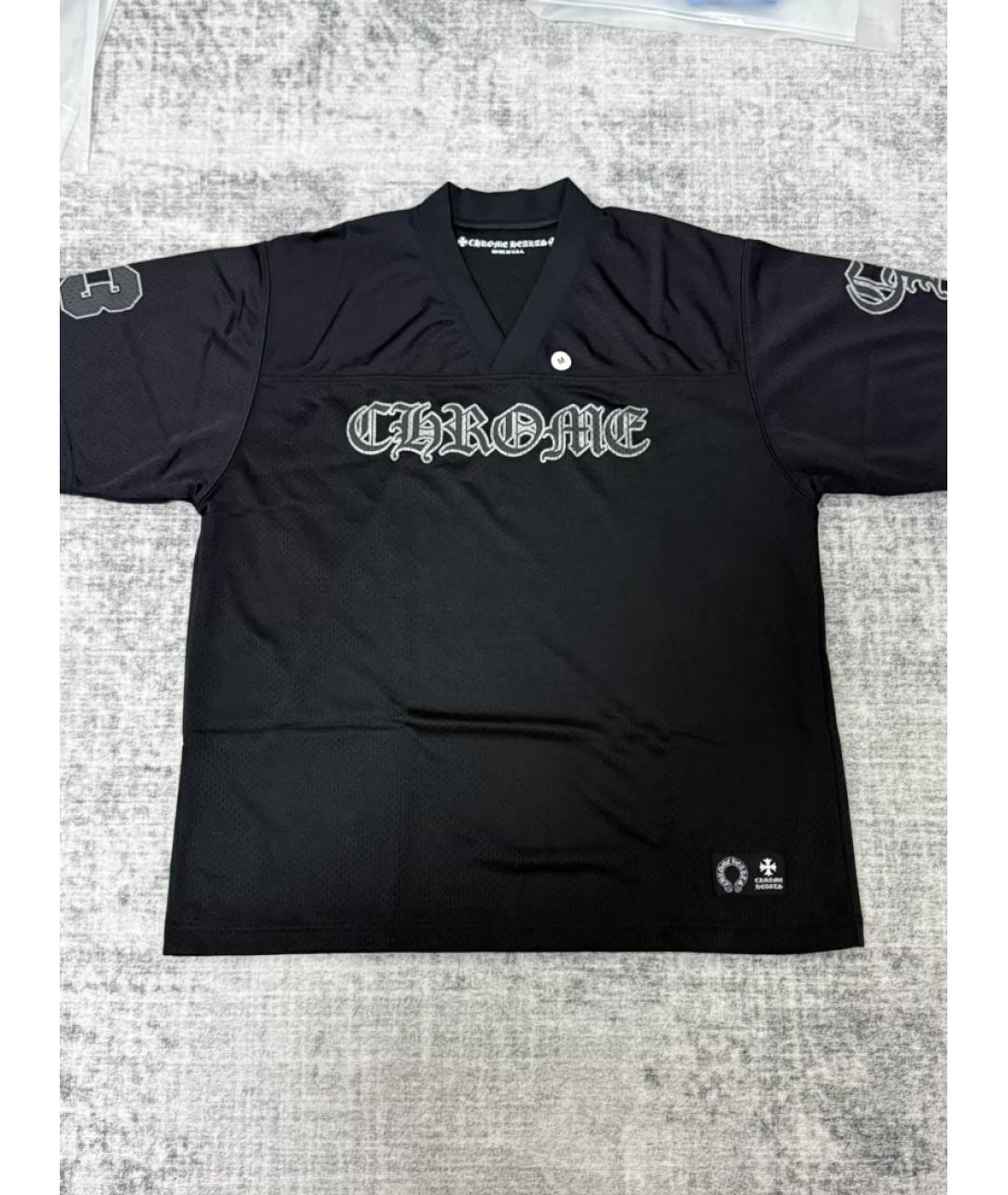 CHROME HEARTS Черная футболка, фото 6