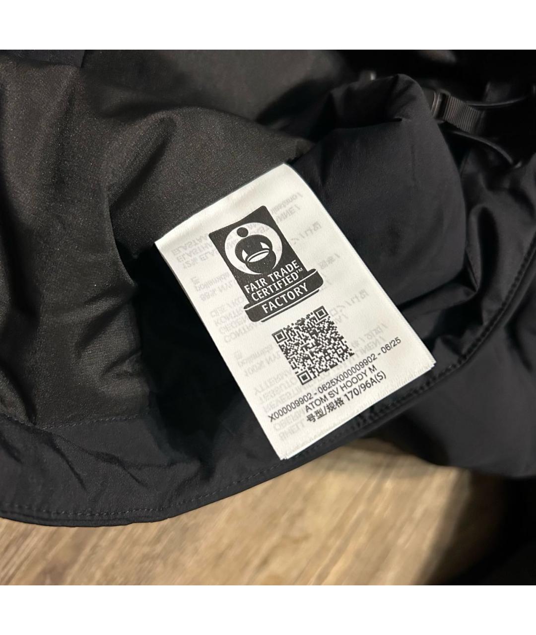 ARCTERYX Черная полиэстеровая спортивная куртка, фото 4