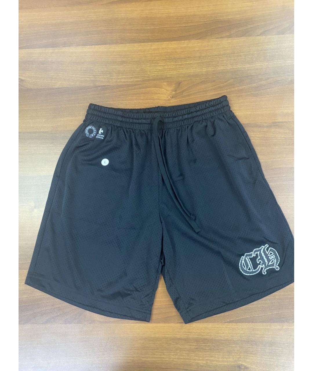 CHROME HEARTS Черные шорты, фото 3
