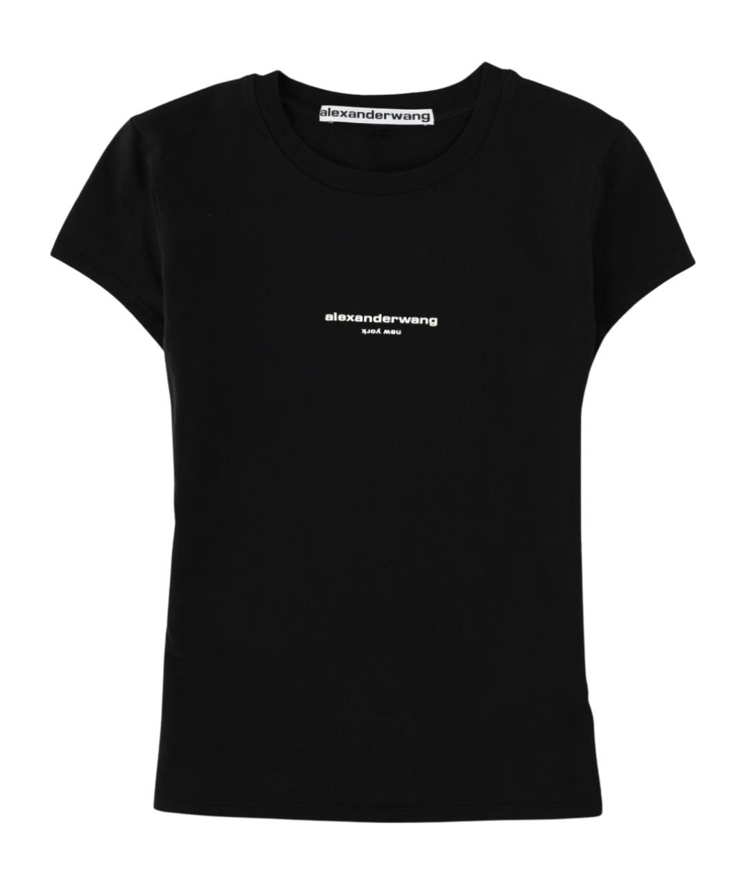 ALEXANDER WANG Черная хлопковая блузы, фото 1