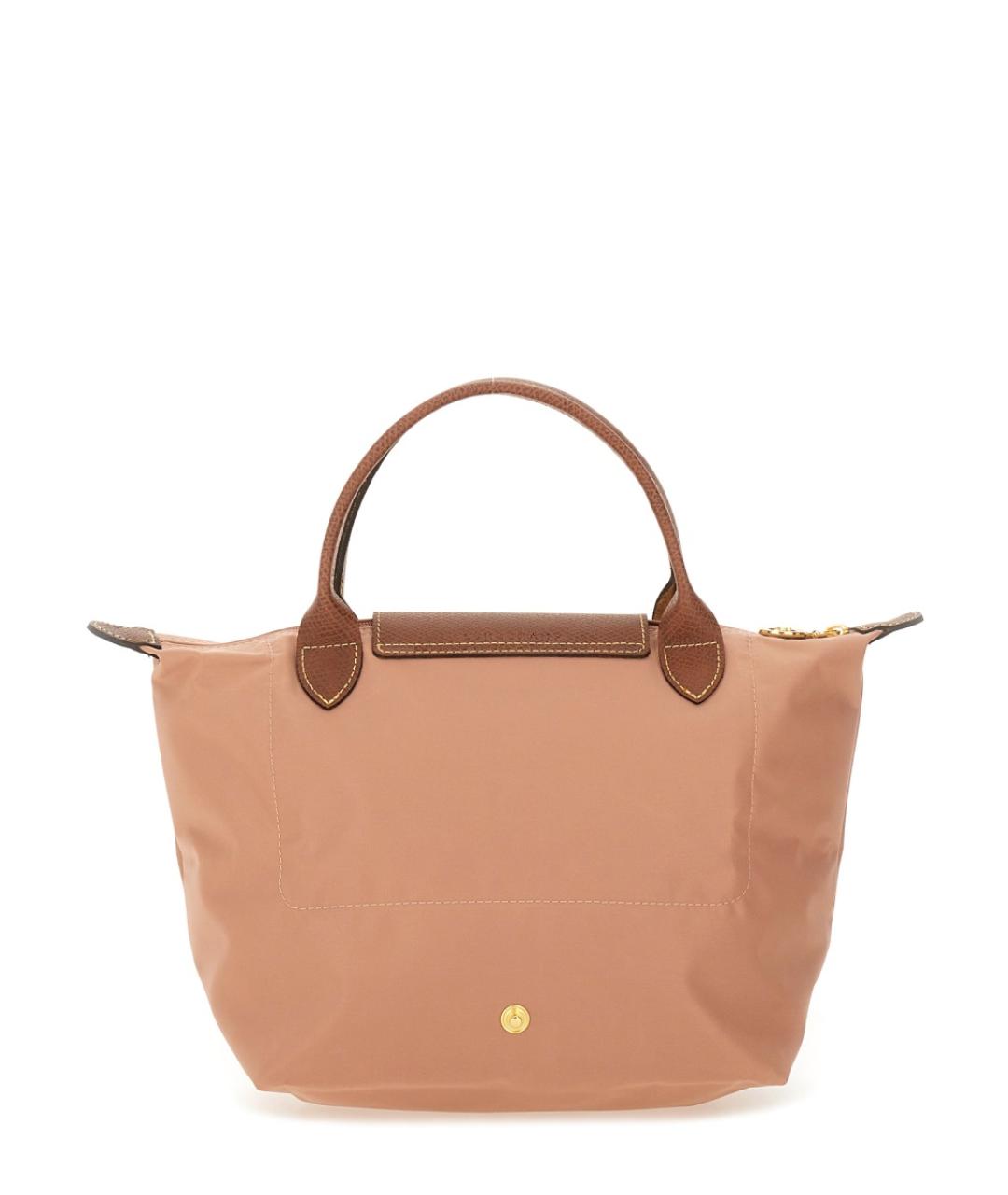 LONGCHAMP Розовая синтетическая сумка тоут, фото 3