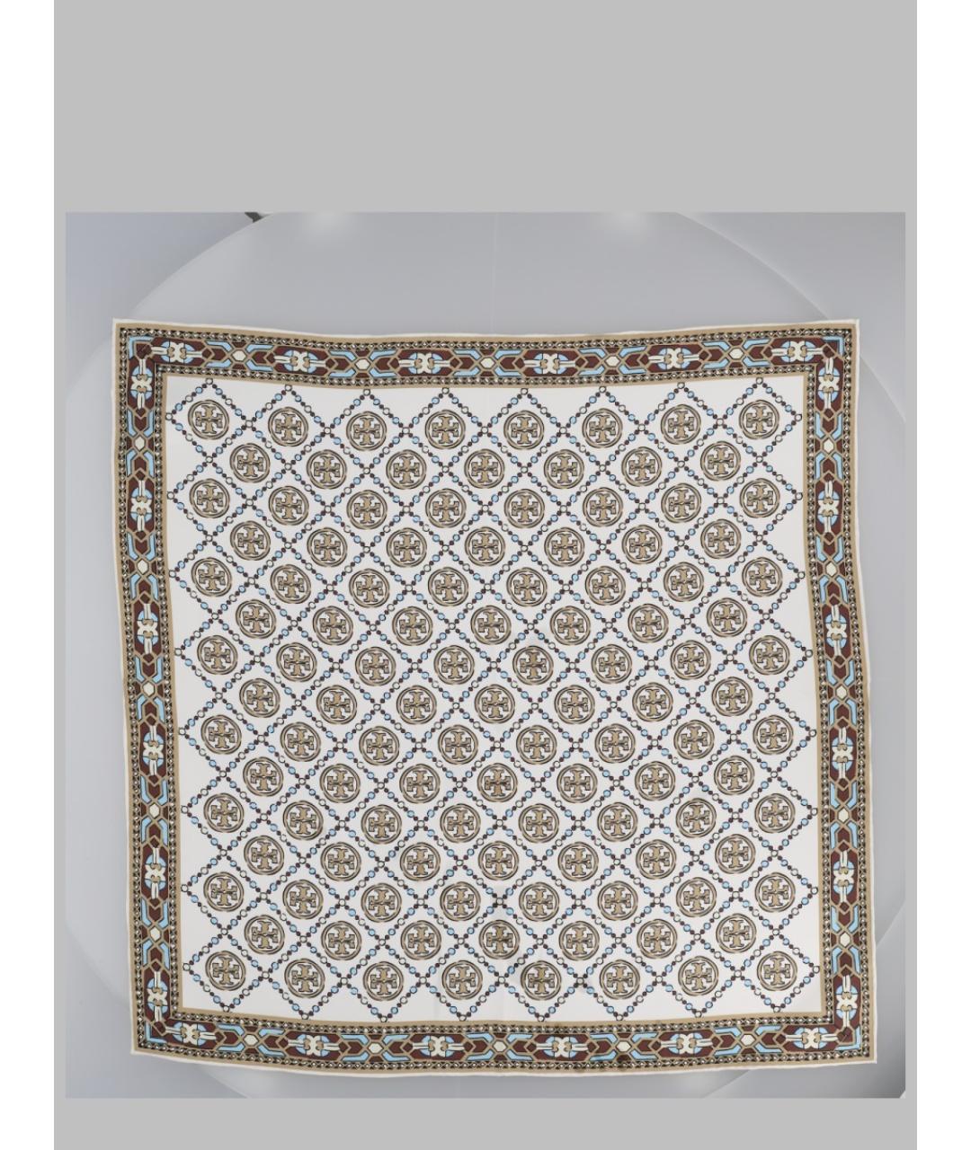 TORY BURCH Мульти шелковый шарф, фото 3