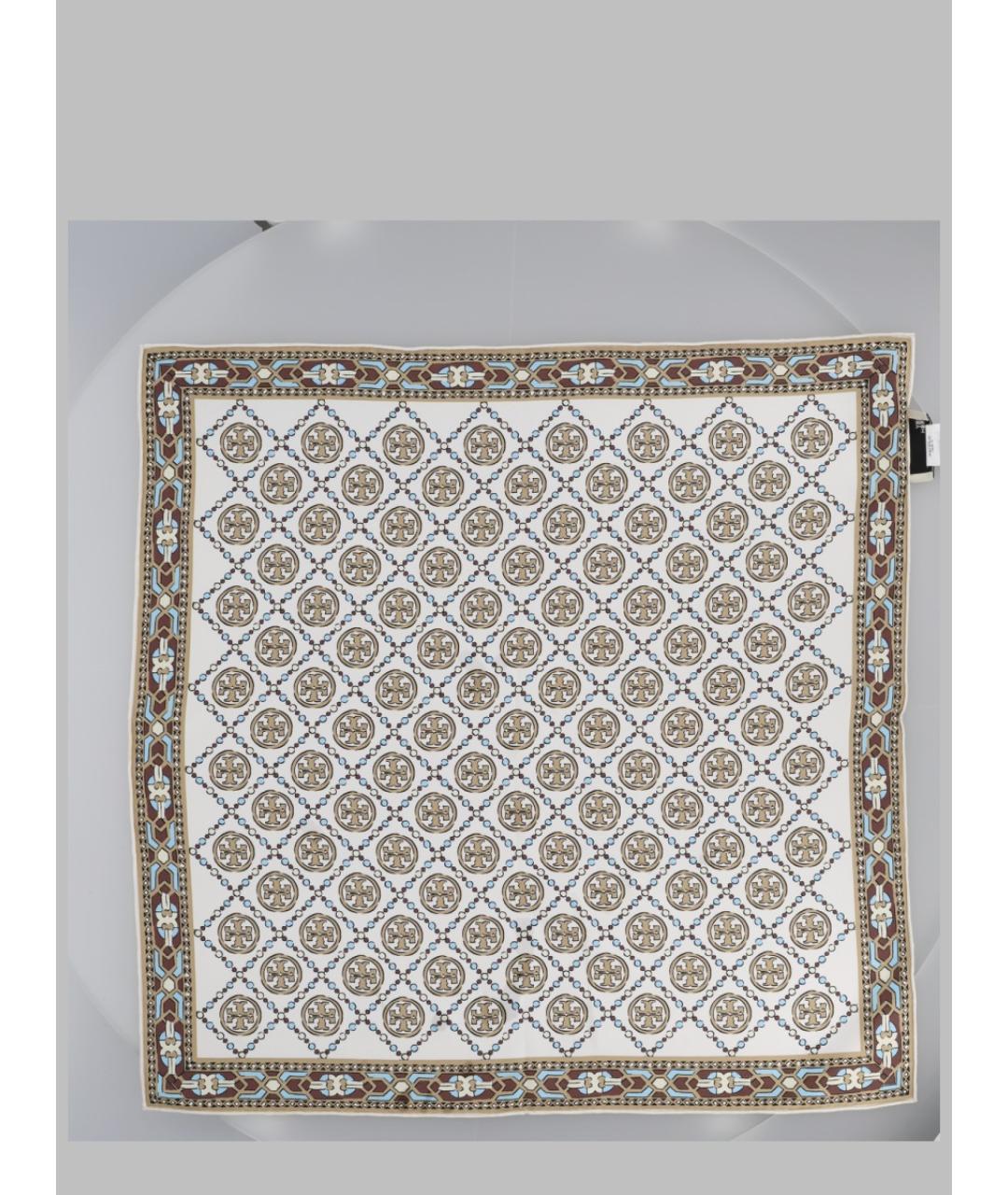 TORY BURCH Мульти шелковый шарф, фото 2