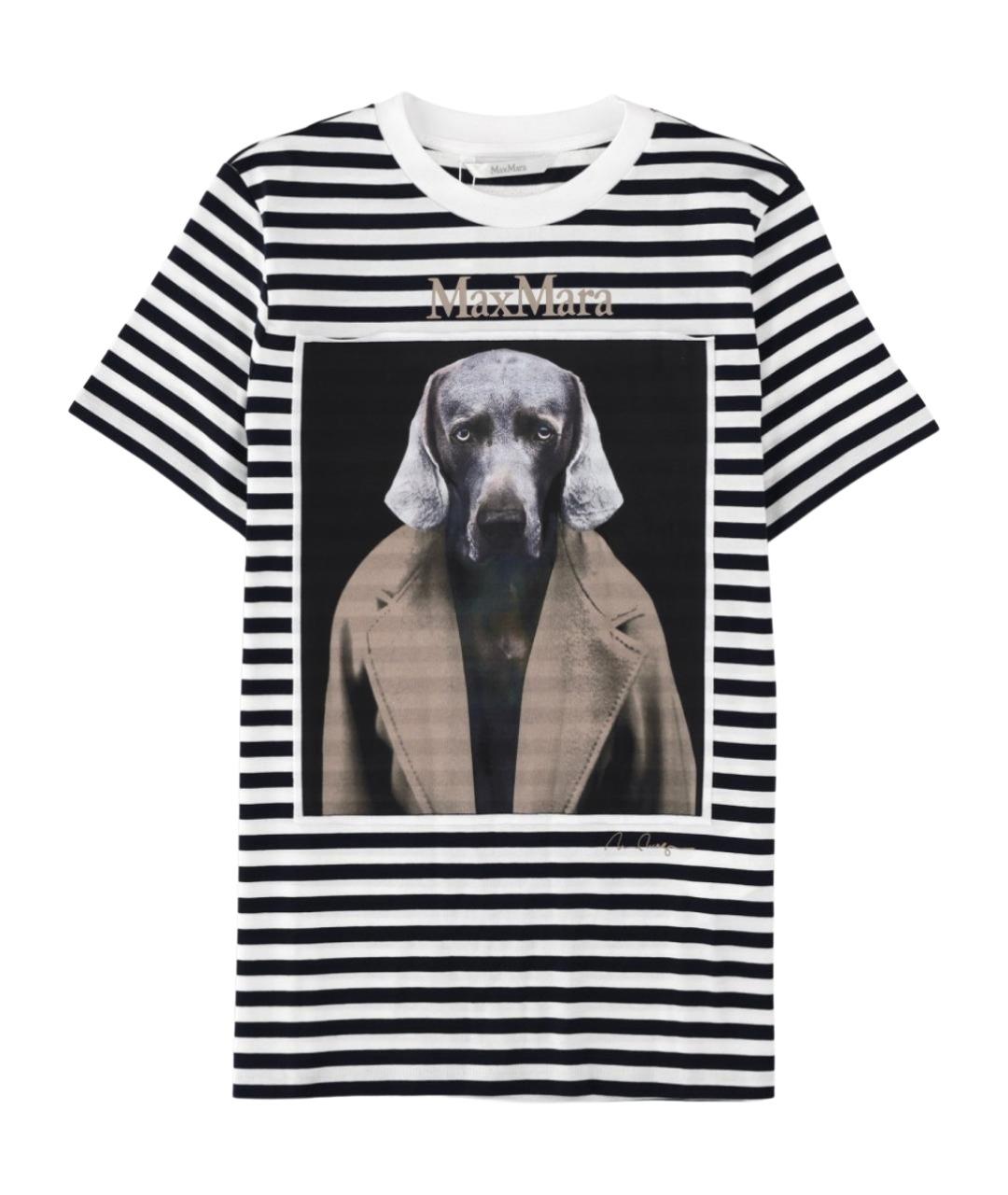 MAX MARA Мульти хлопковая футболка, фото 1