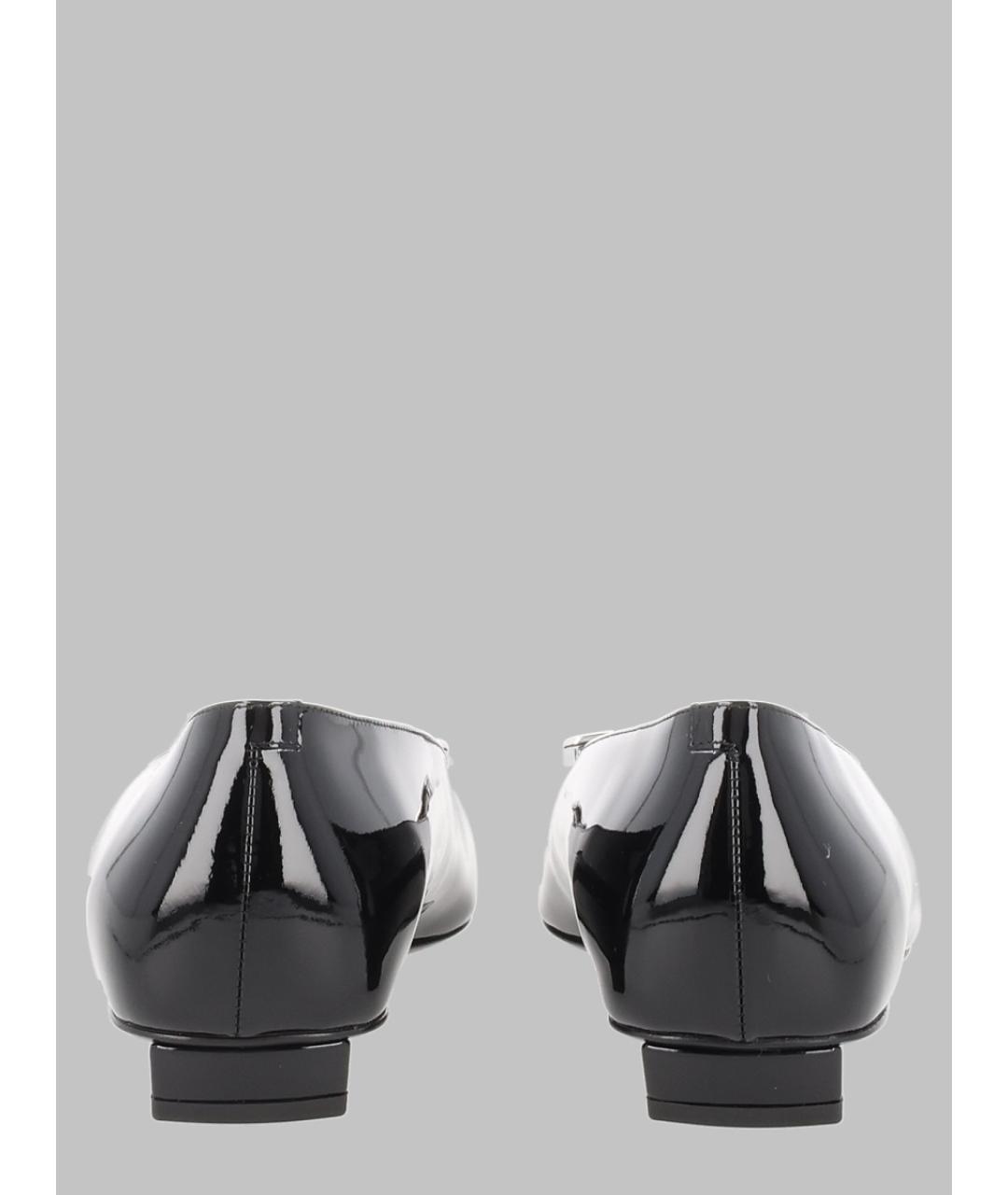 ROGER VIVIER Черные кожаные туфли, фото 2