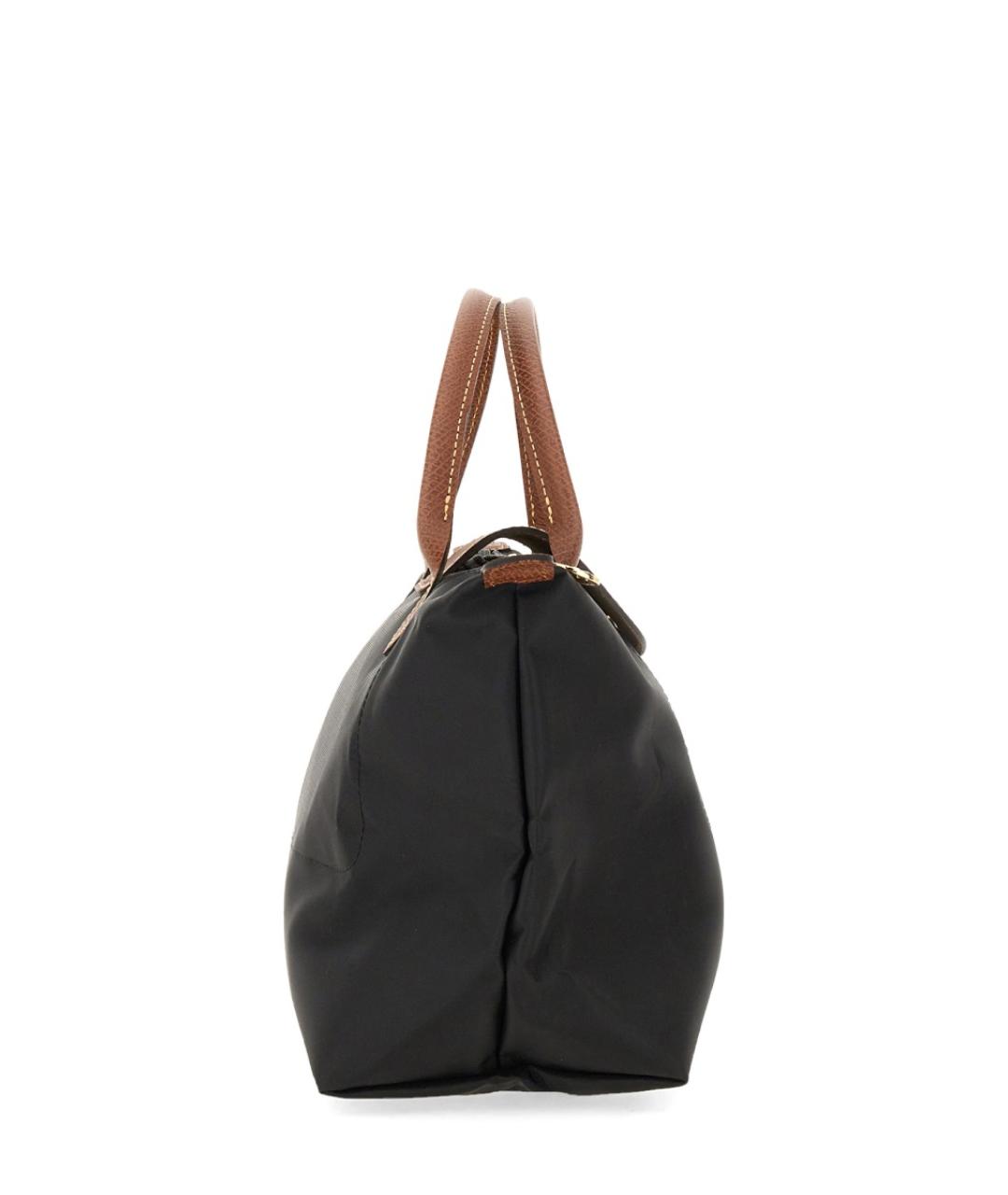 LONGCHAMP Черная синтетическая сумка тоут, фото 3