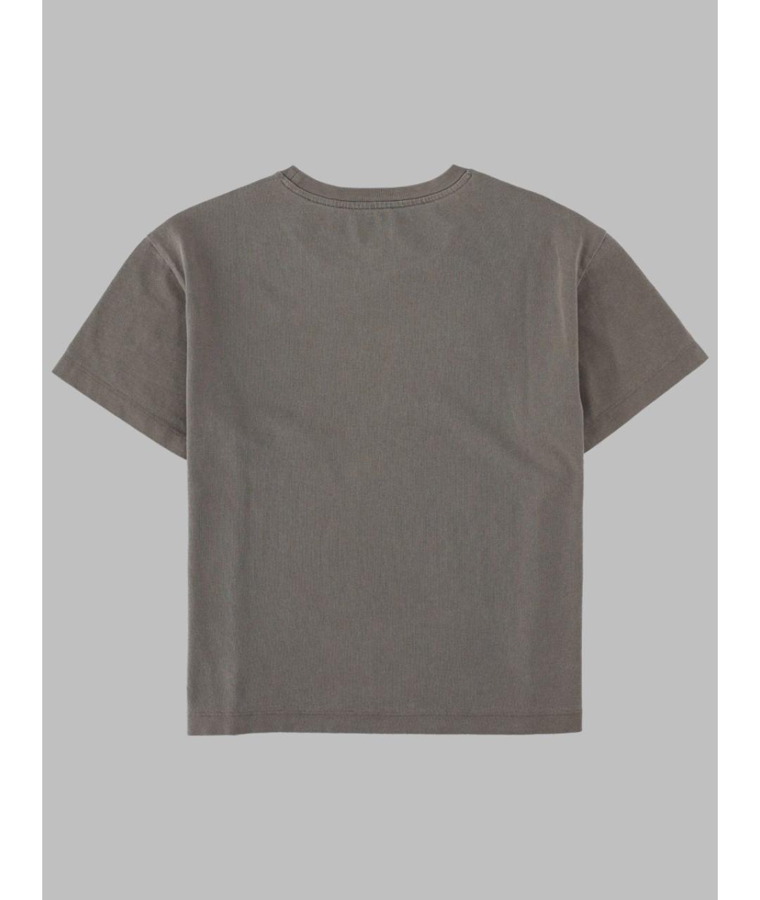 A.P.C. Бежевая хлопковая футболка, фото 2