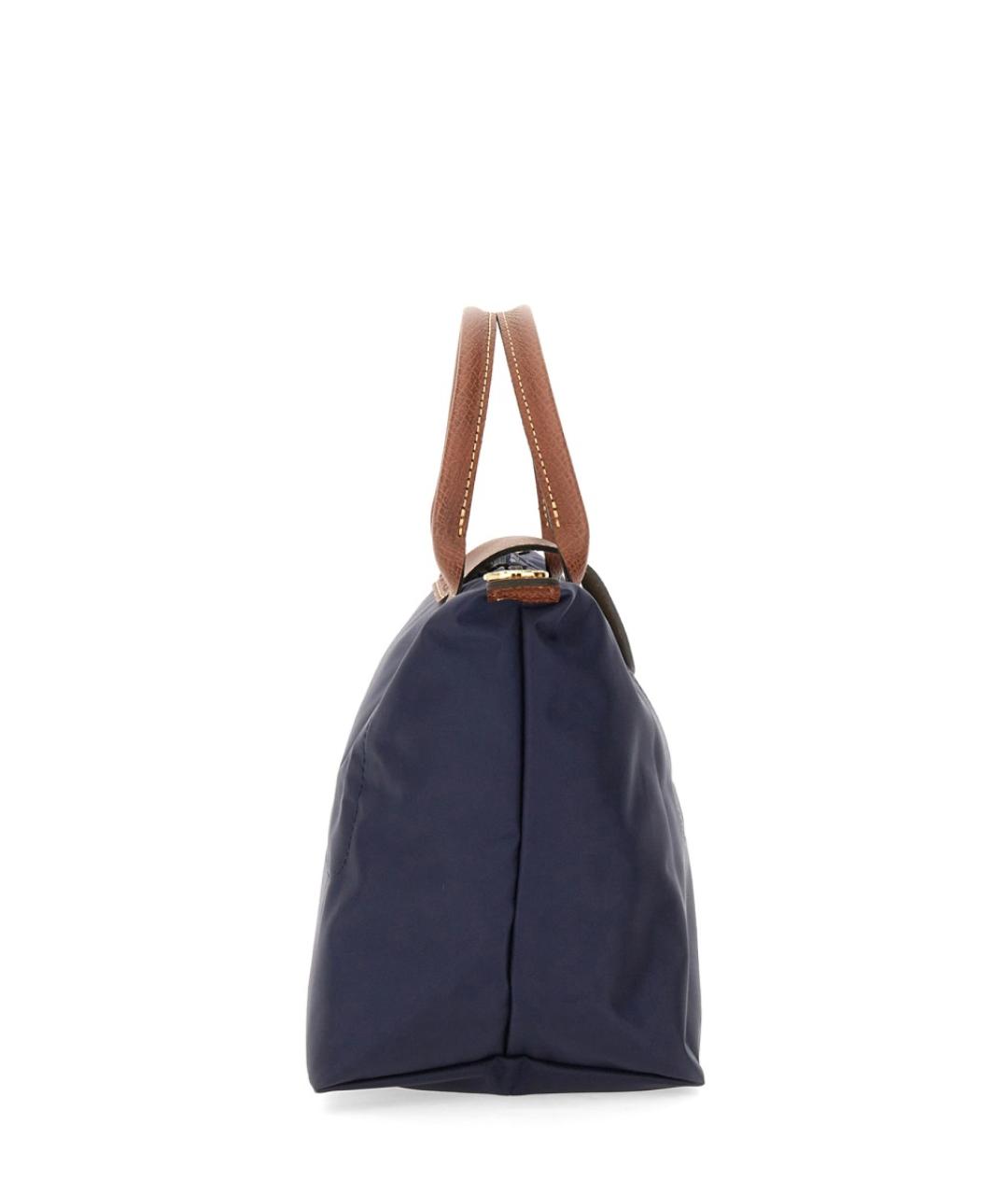 LONGCHAMP Синяя синтетическая сумка тоут, фото 3