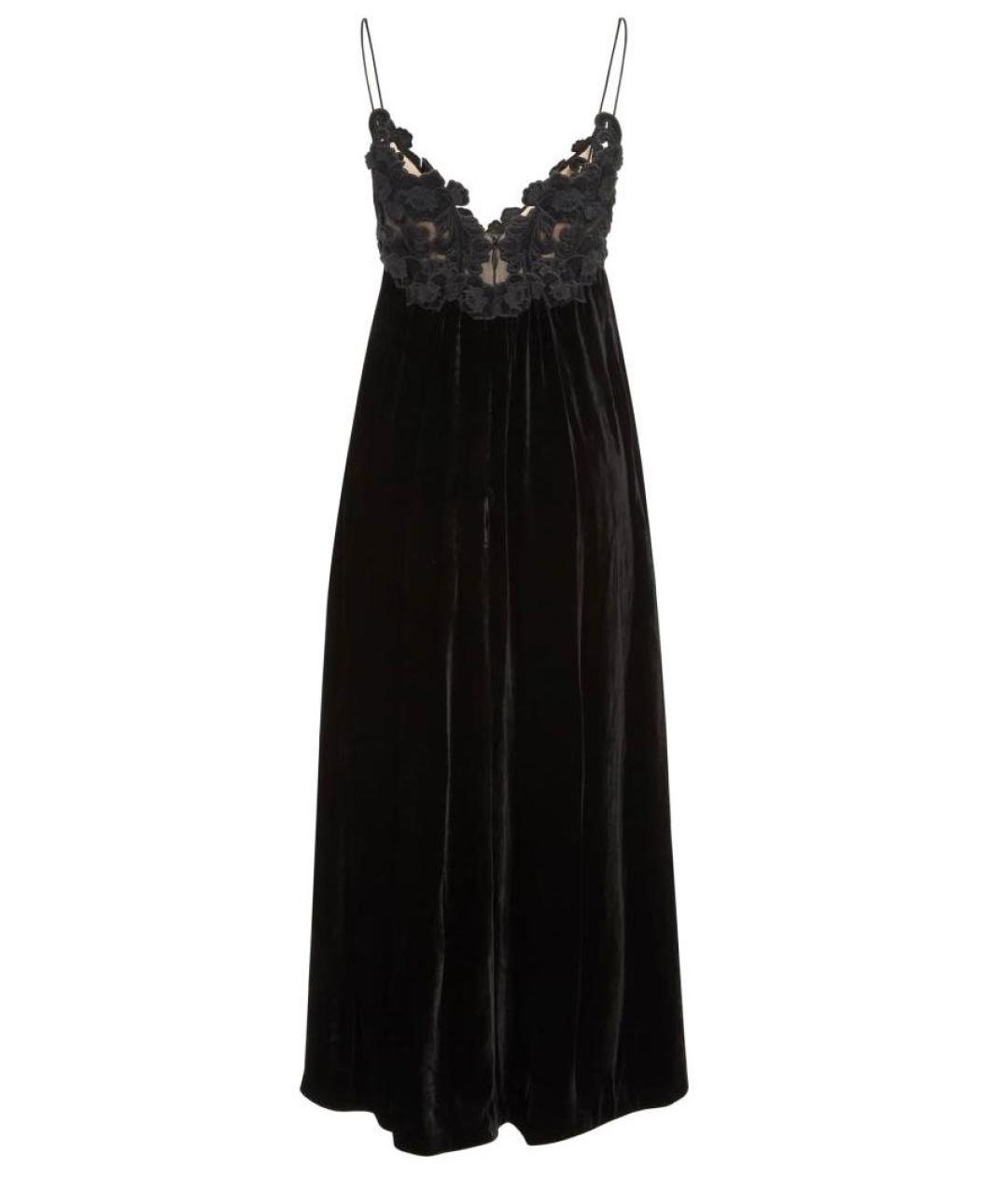 ZIMMERMANN Черное вискозное коктейльное платье, фото 2