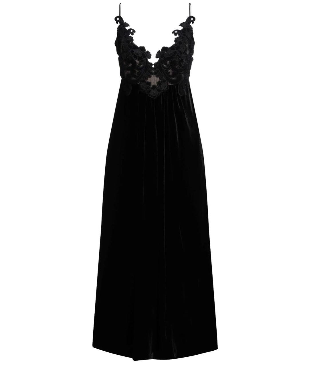 ZIMMERMANN Черное вискозное коктейльное платье, фото 1