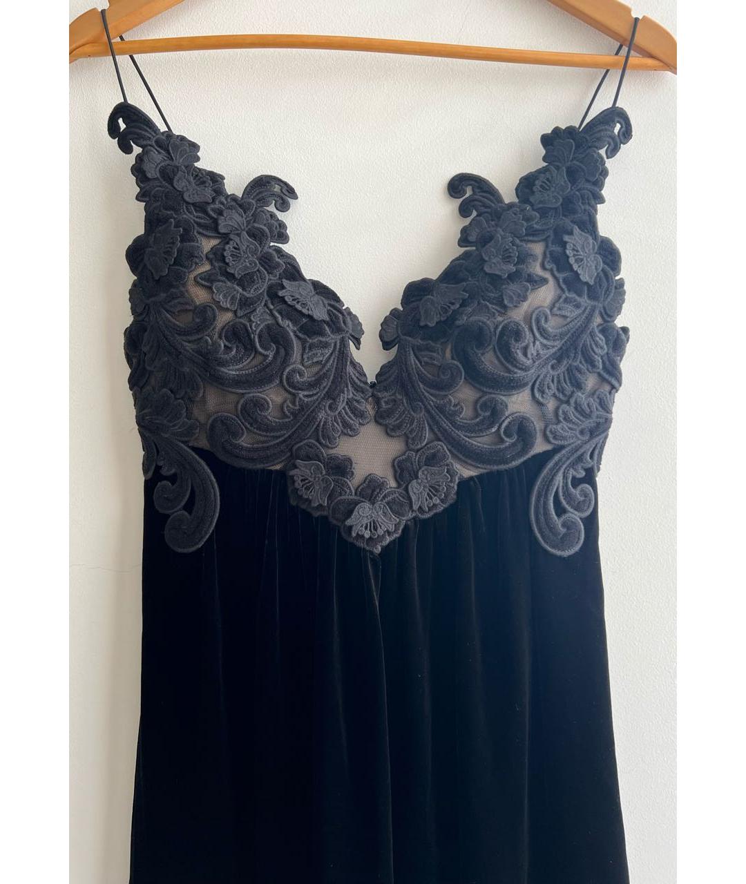 ZIMMERMANN Черное вискозное коктейльное платье, фото 3