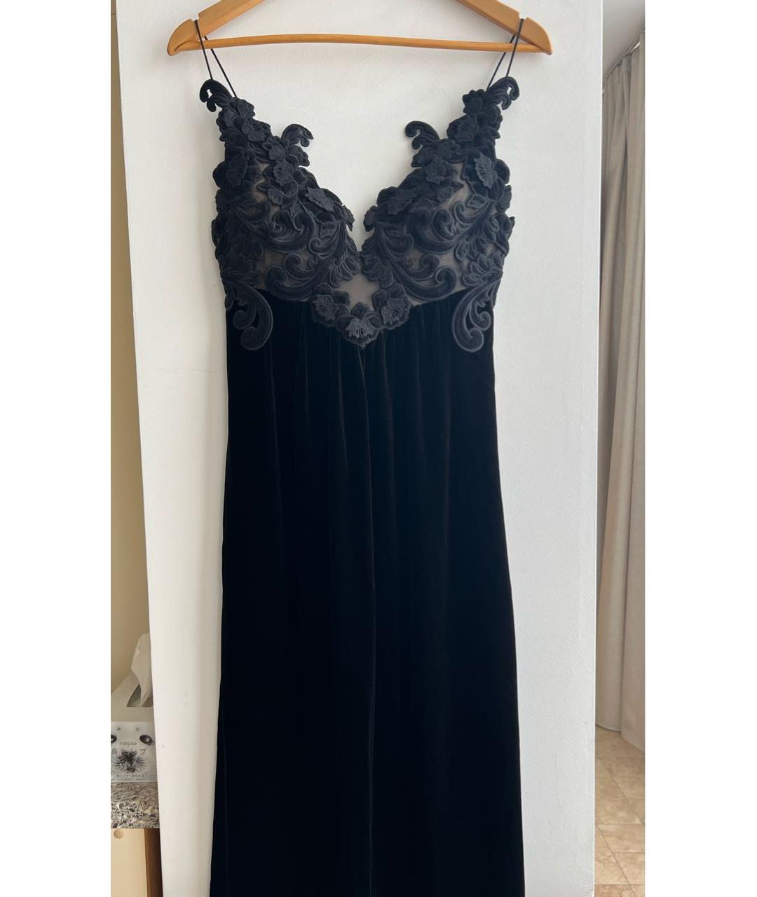 ZIMMERMANN Черное вискозное коктейльное платье, фото 5