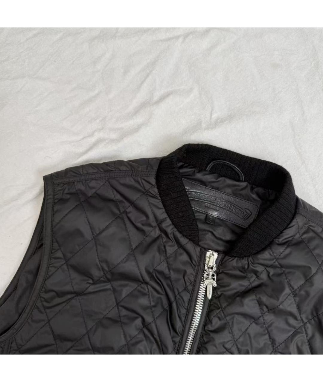 CHROME HEARTS Черный жилет, фото 2