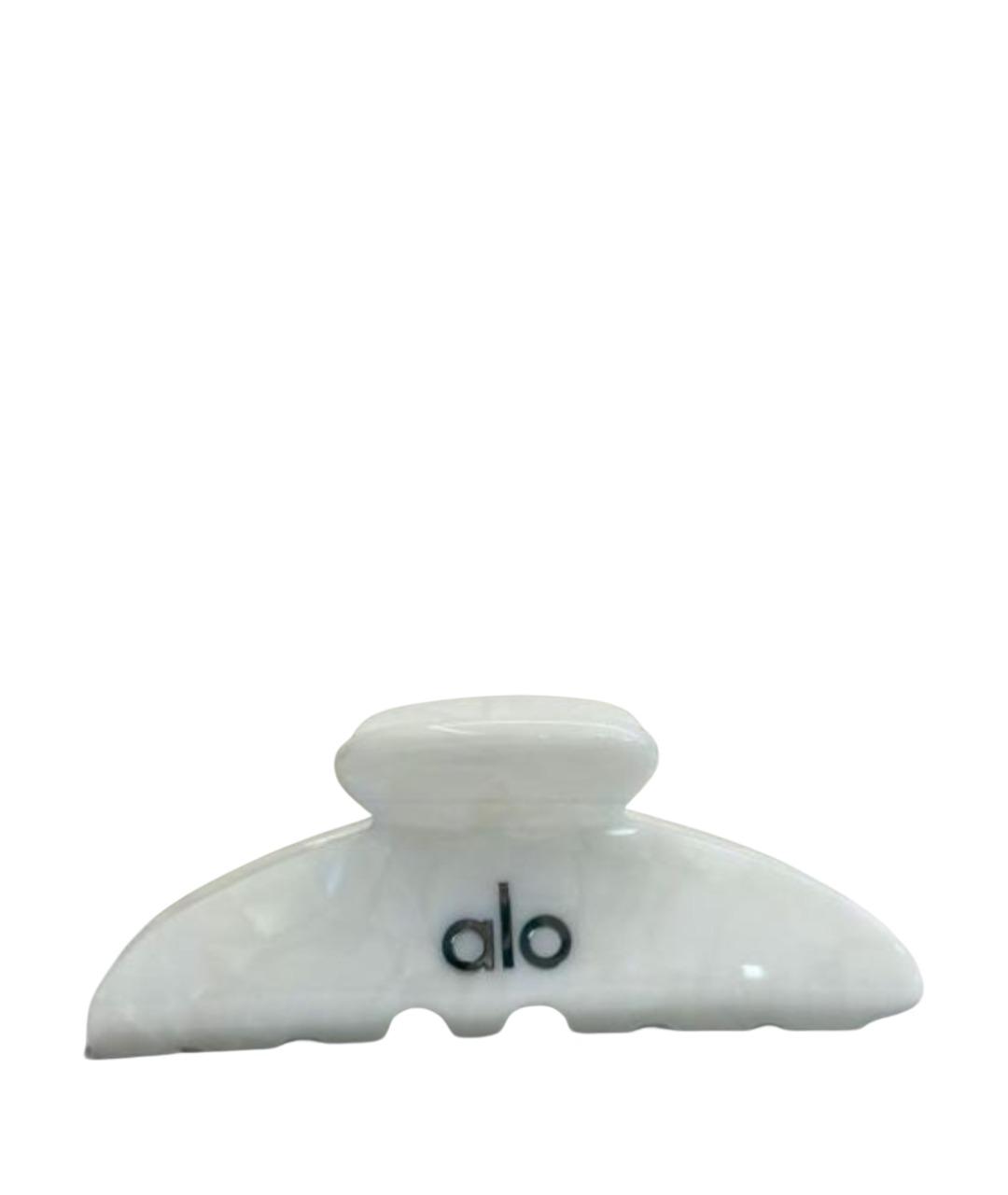 ALO YOGA Белая заколка, фото 1