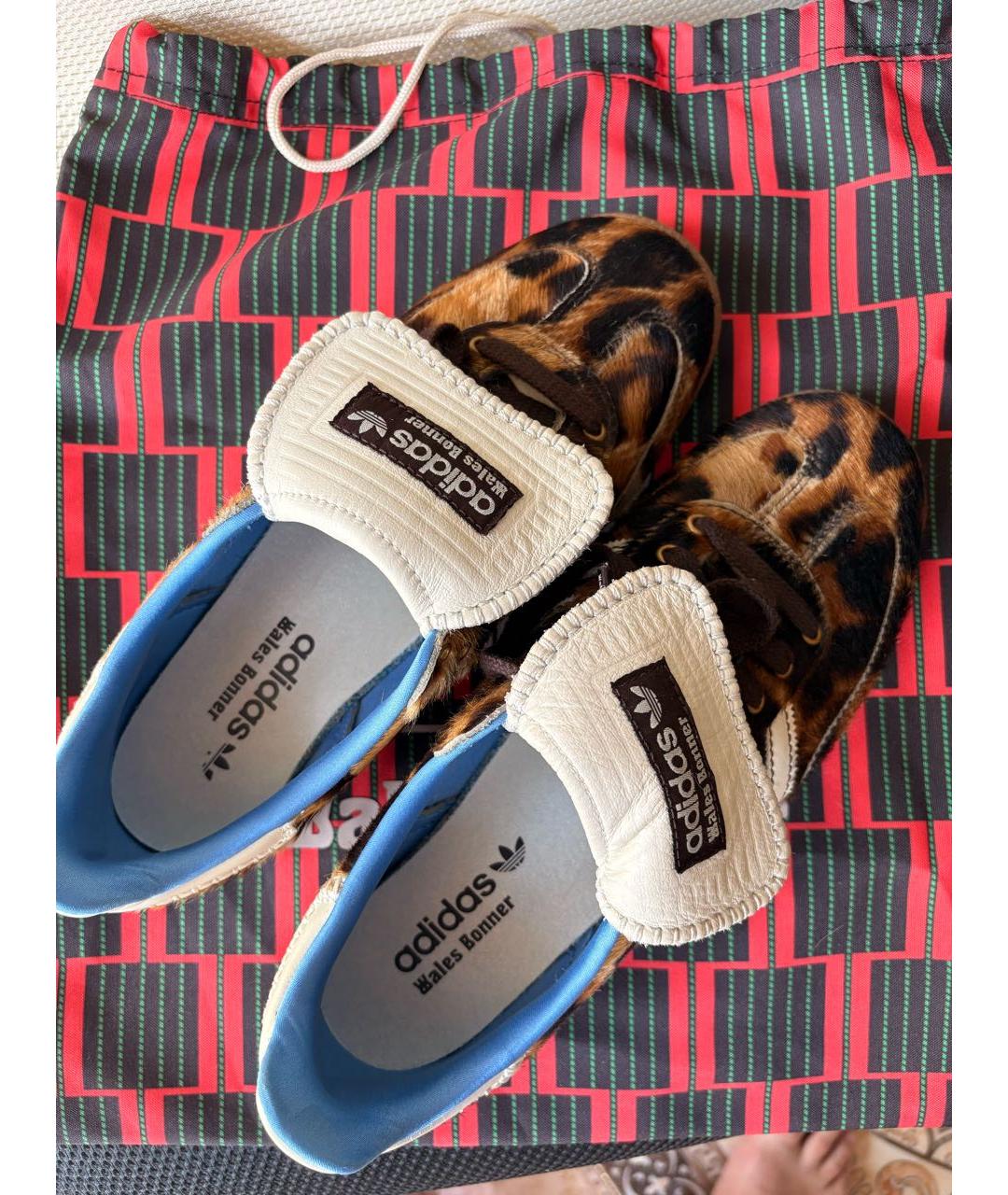 ADIDAS Коричневые кеды, фото 2