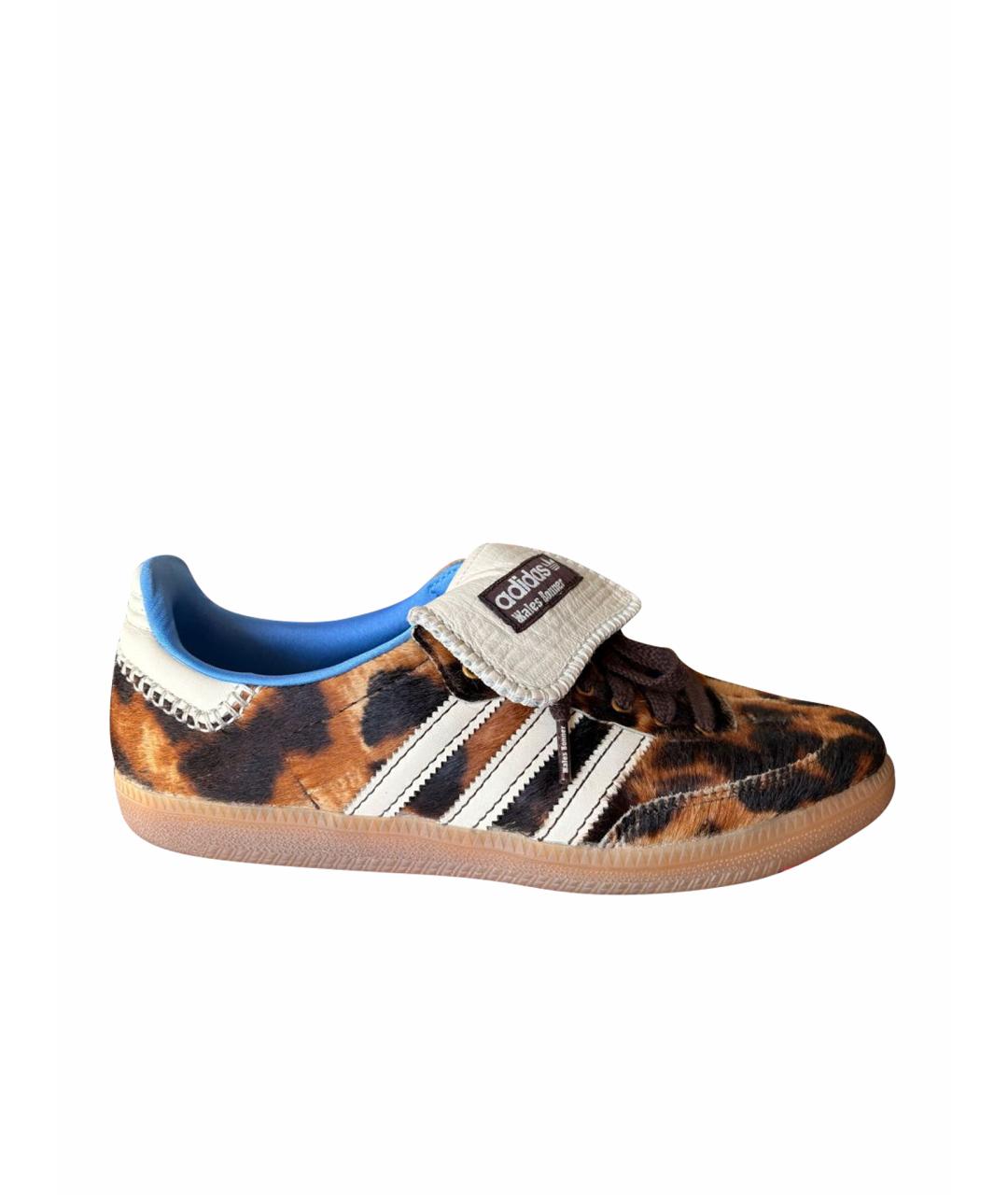 ADIDAS Коричневые кеды, фото 1
