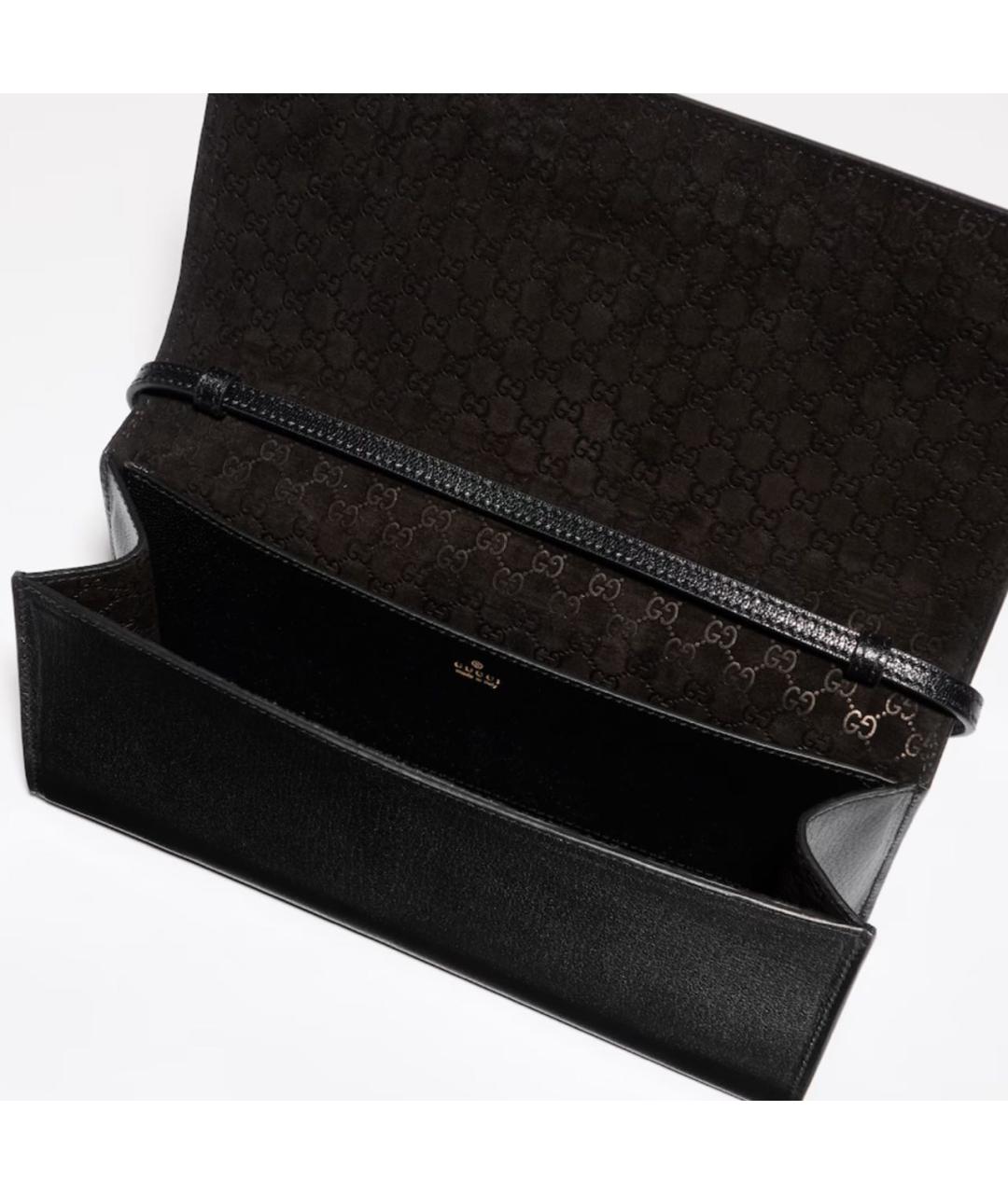 GUCCI Черная сумка с короткими ручками, фото 3