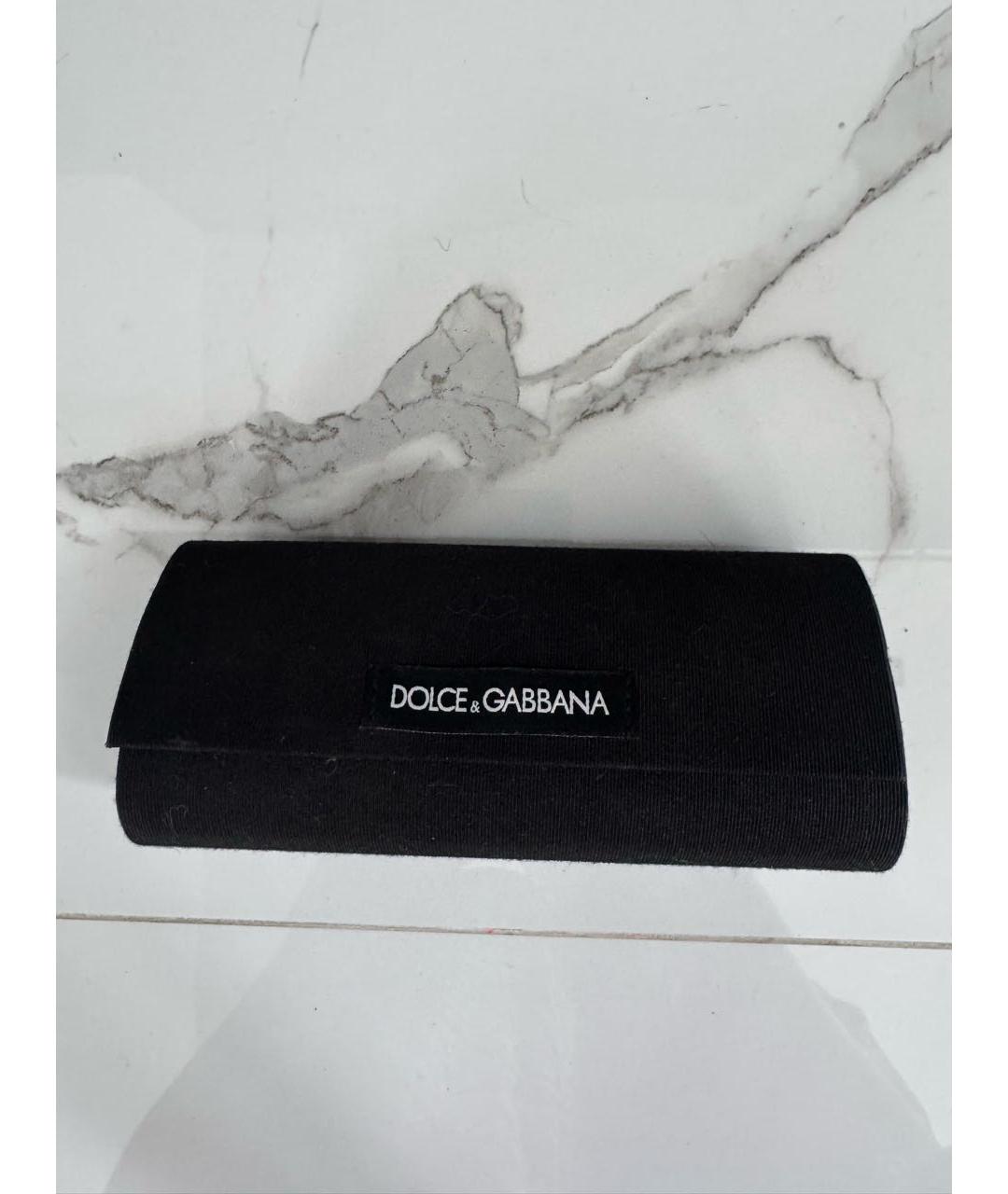 DOLCE&GABBANA Зеленые пластиковые солнцезащитные очки, фото 4