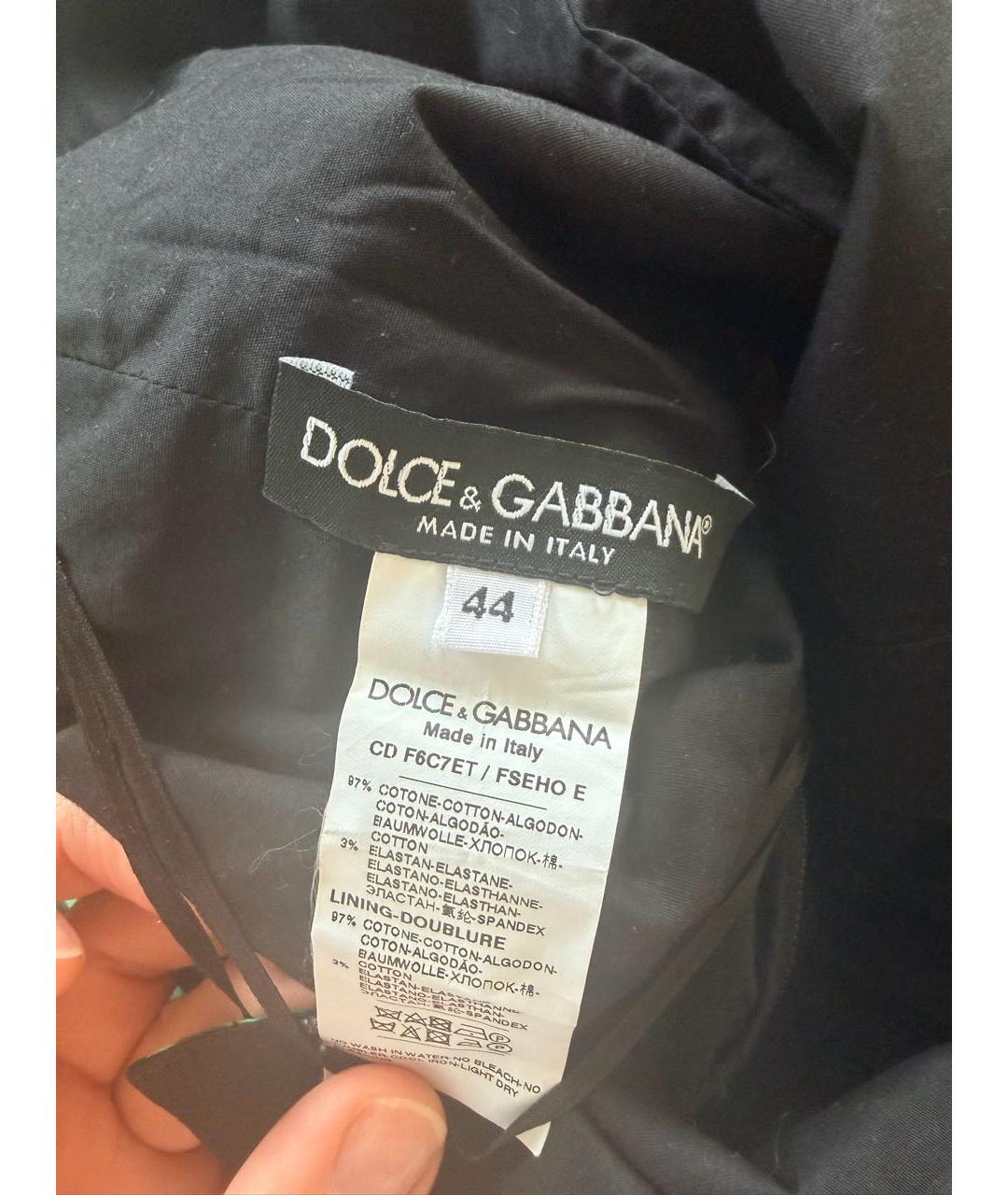 DOLCE&GABBANA Красный хлопковый сарафан, фото 6