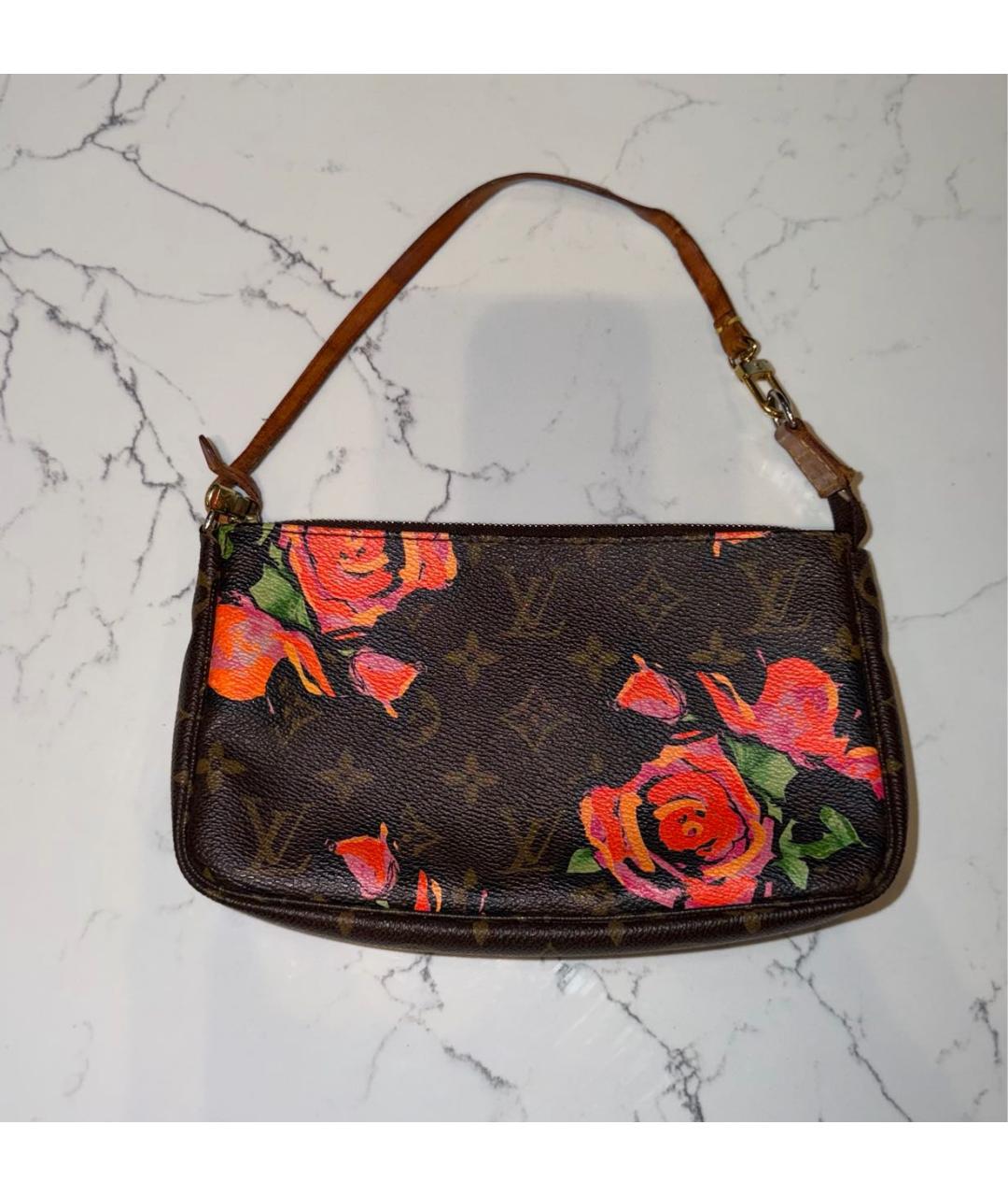 LOUIS VUITTON Коричневая сумка с короткими ручками, фото 9