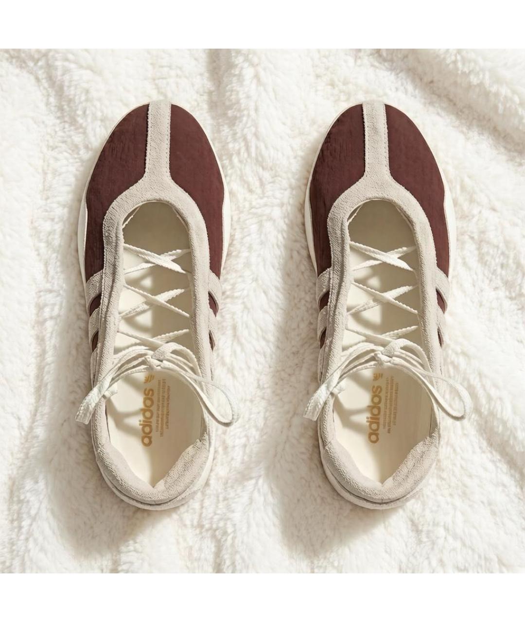 ADIDAS Коричневые балетки, фото 3