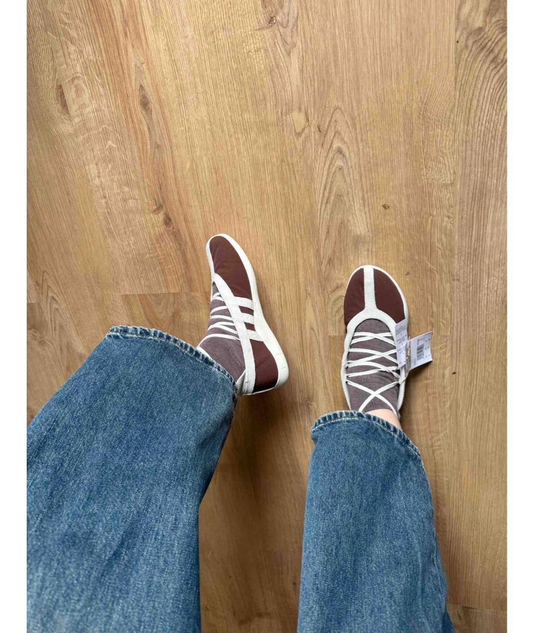 ADIDAS Коричневые балетки, фото 7